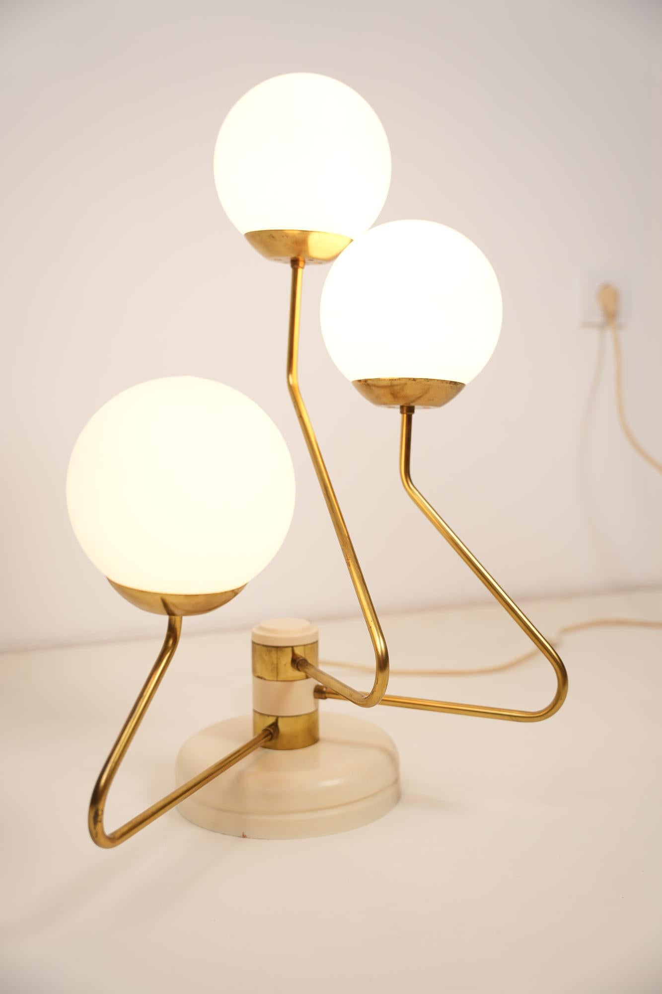 Late 20th Century Atomic Space Age Adjustable Table Lamp 1970s For Sale