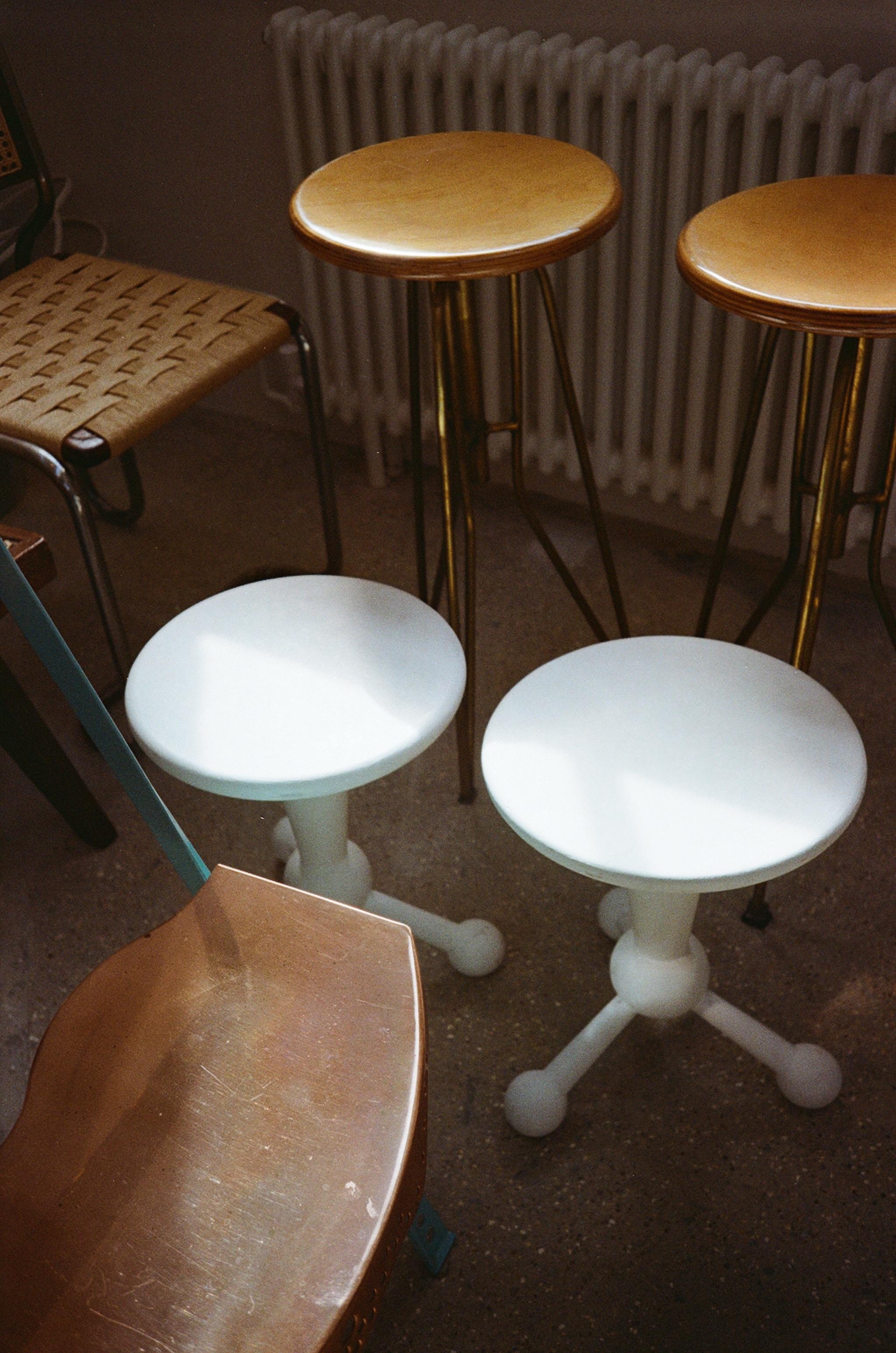 Italian Atomic Stools For Sale