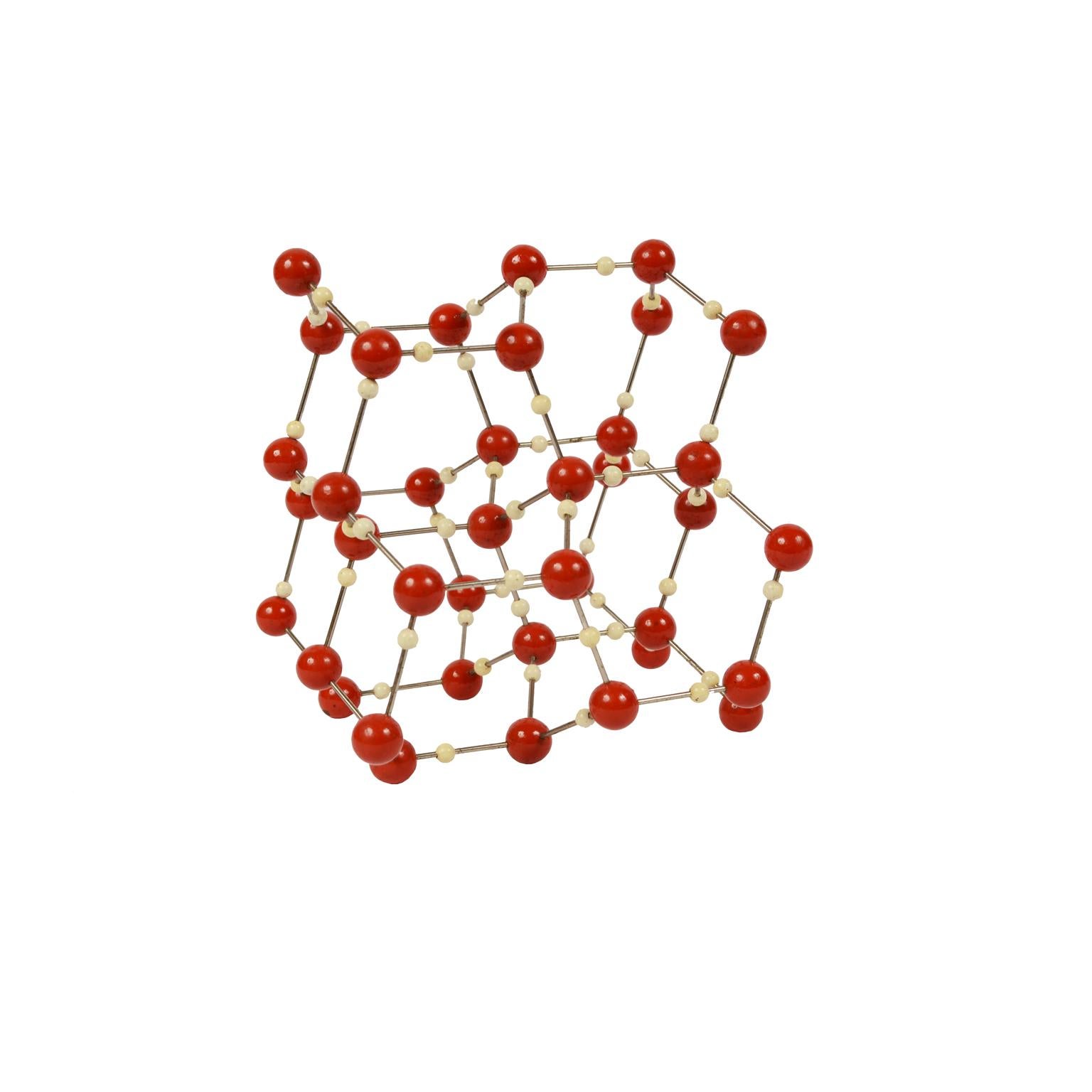 Atomic Structure of Water 'H2O' Czechoslovak Manufacture of the 1950s 3