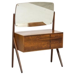 Atomic V-Legged Vanity in Rosewood by Ørum