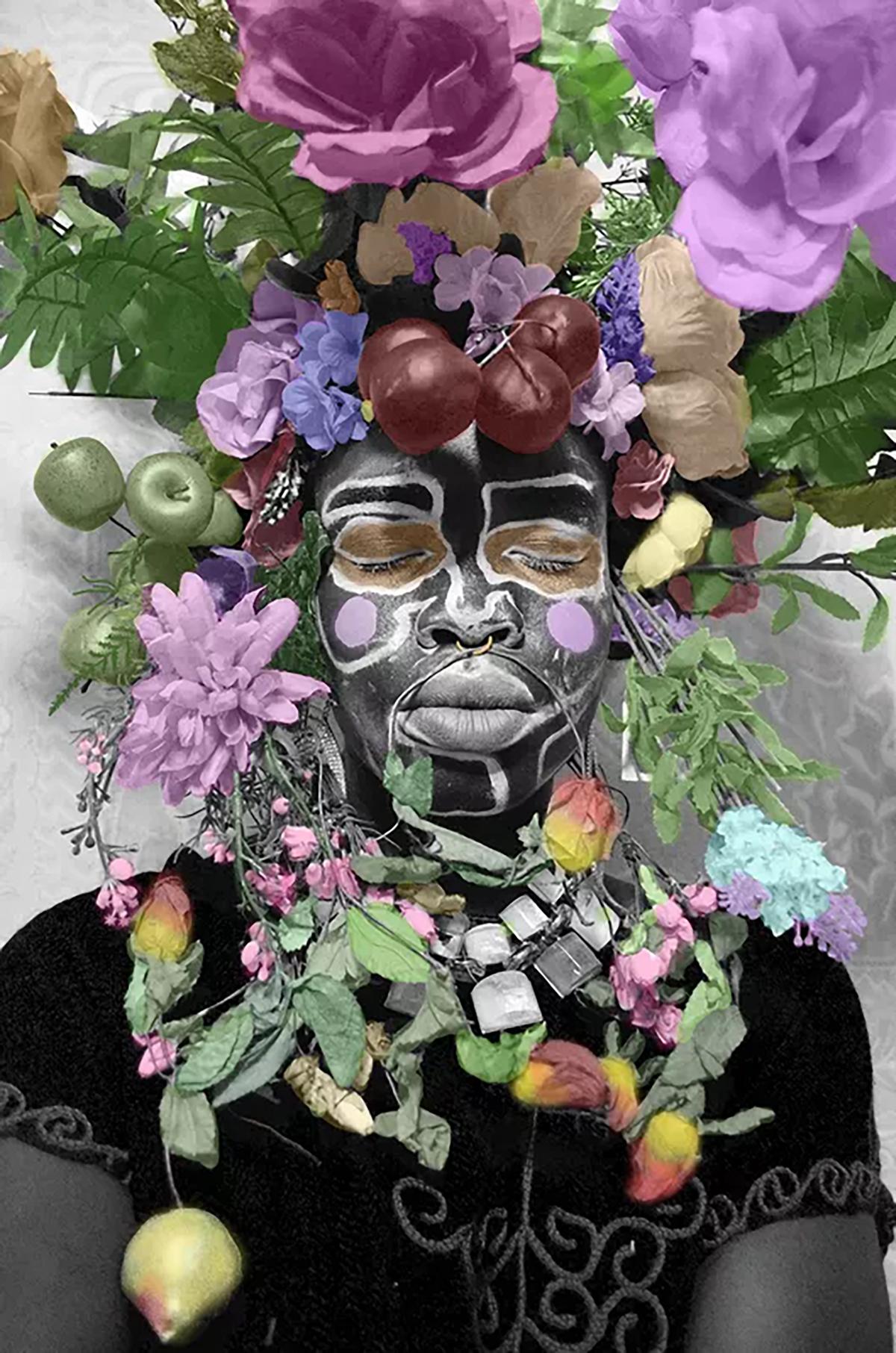 Atong Atem Portrait Photograph - Fruit of the Earth