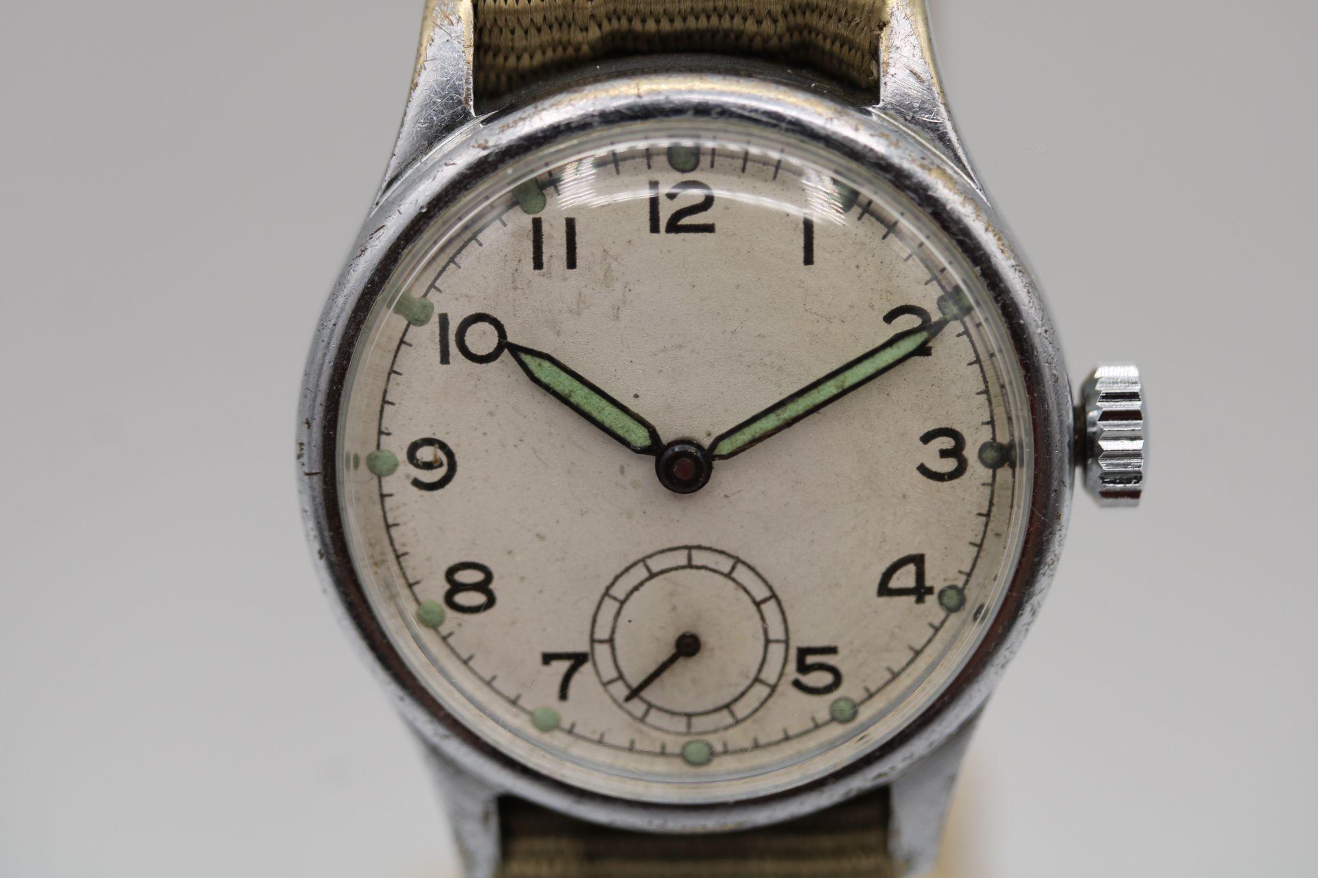 A rare find and even more so with an unsigned dial, we know its Grana from the Movement markings and we know its a 15 Jewel K.F.320 movement. ATP style watch made exclusively for the British Military as long back as the 1940's (although we cant be