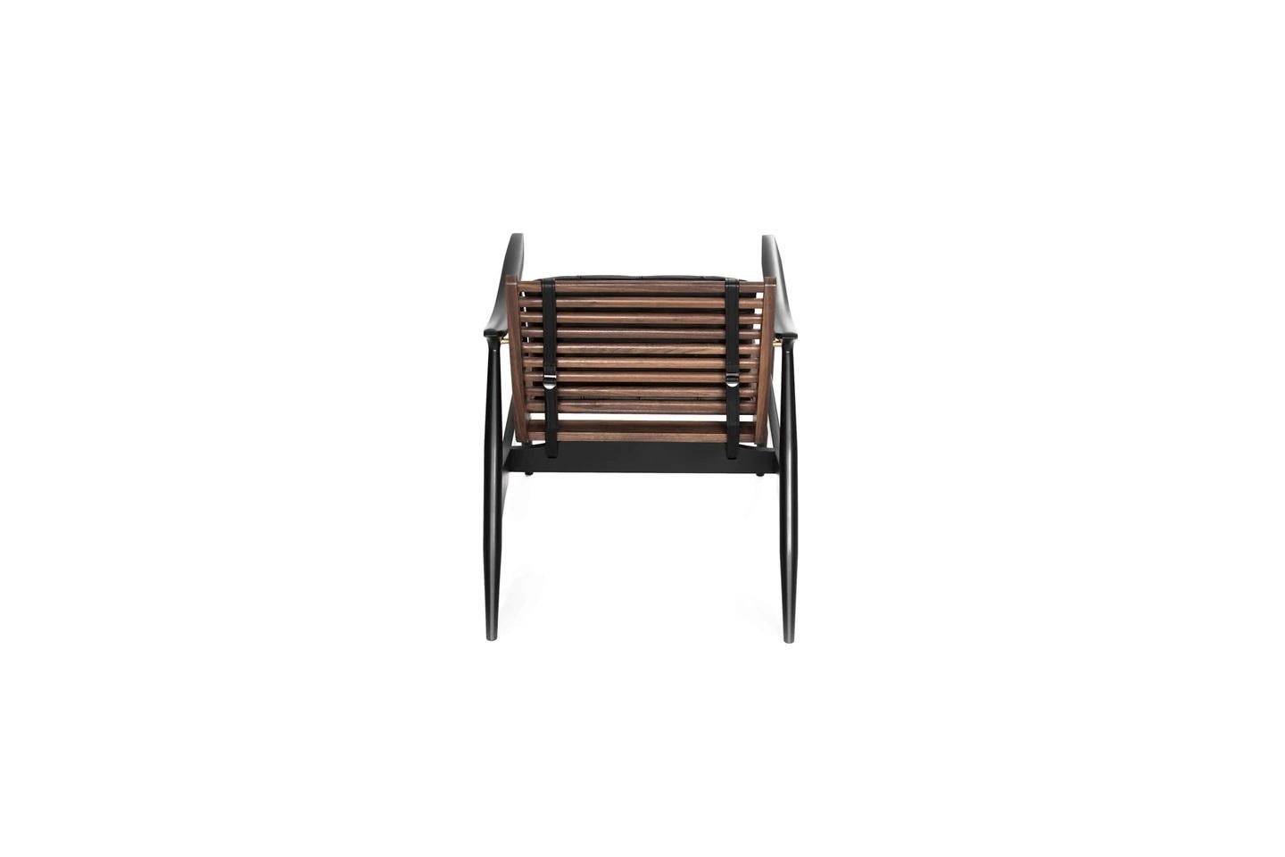 Mahogany Atra Lounge Chair by Atra Design