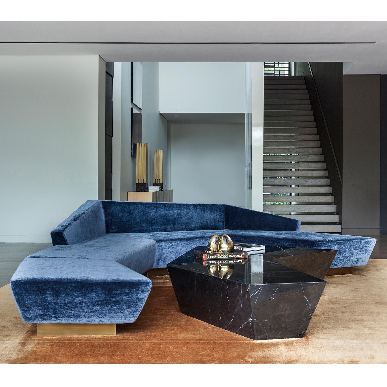 solid marble coffee table