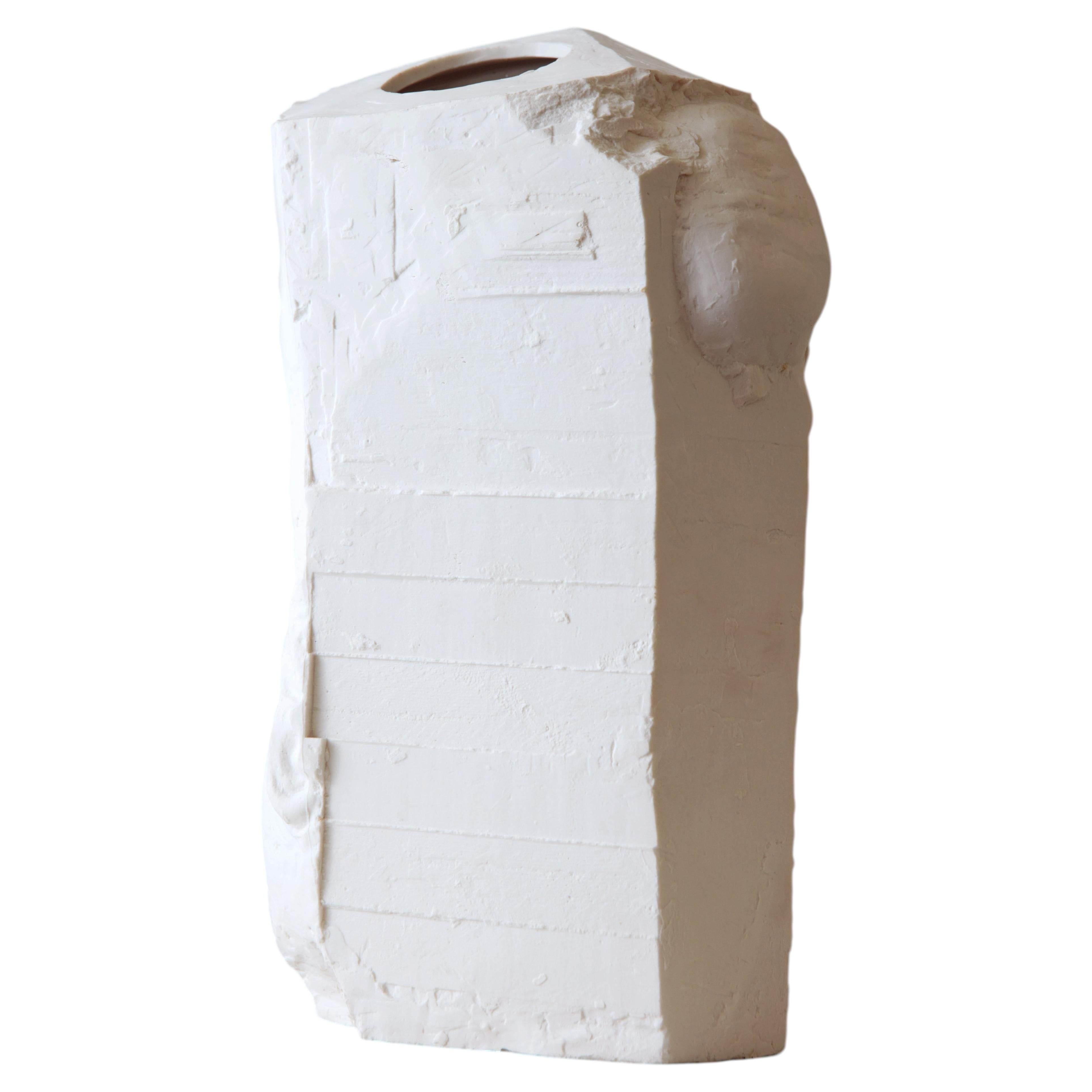 ATRIO I - Vase en porcelaine de White Dirt, édition limitée