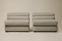 Paire de chaises vintage Afra E Tobia Scarpa Erasmo en cachemire, années 1970