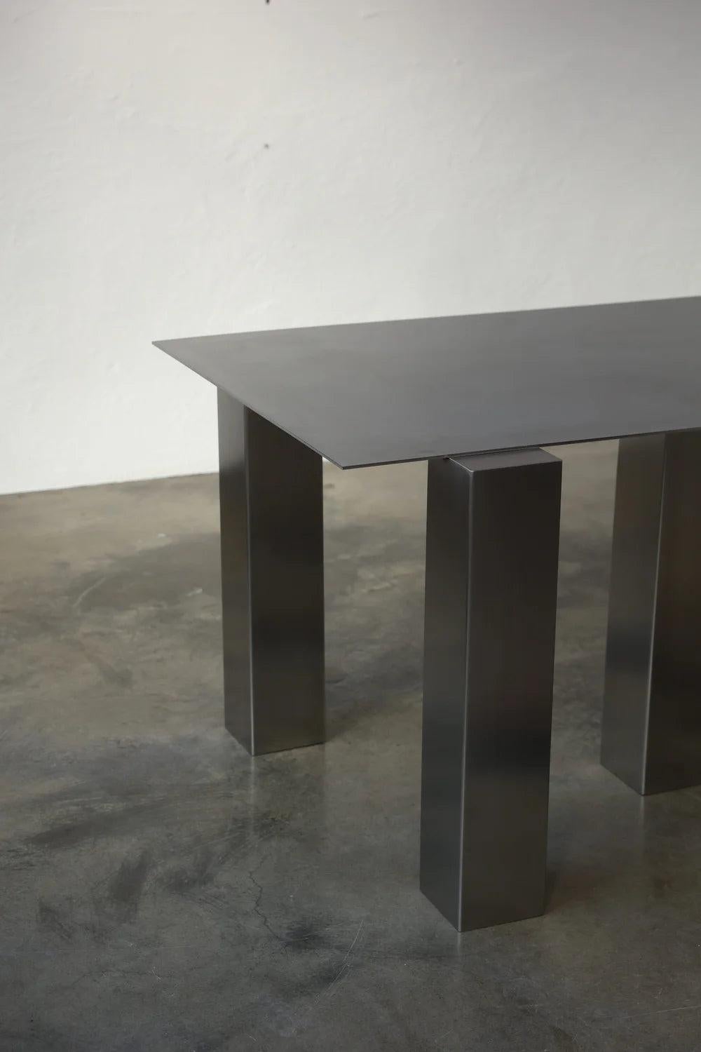 Contemporary Metal desk or dinning table 