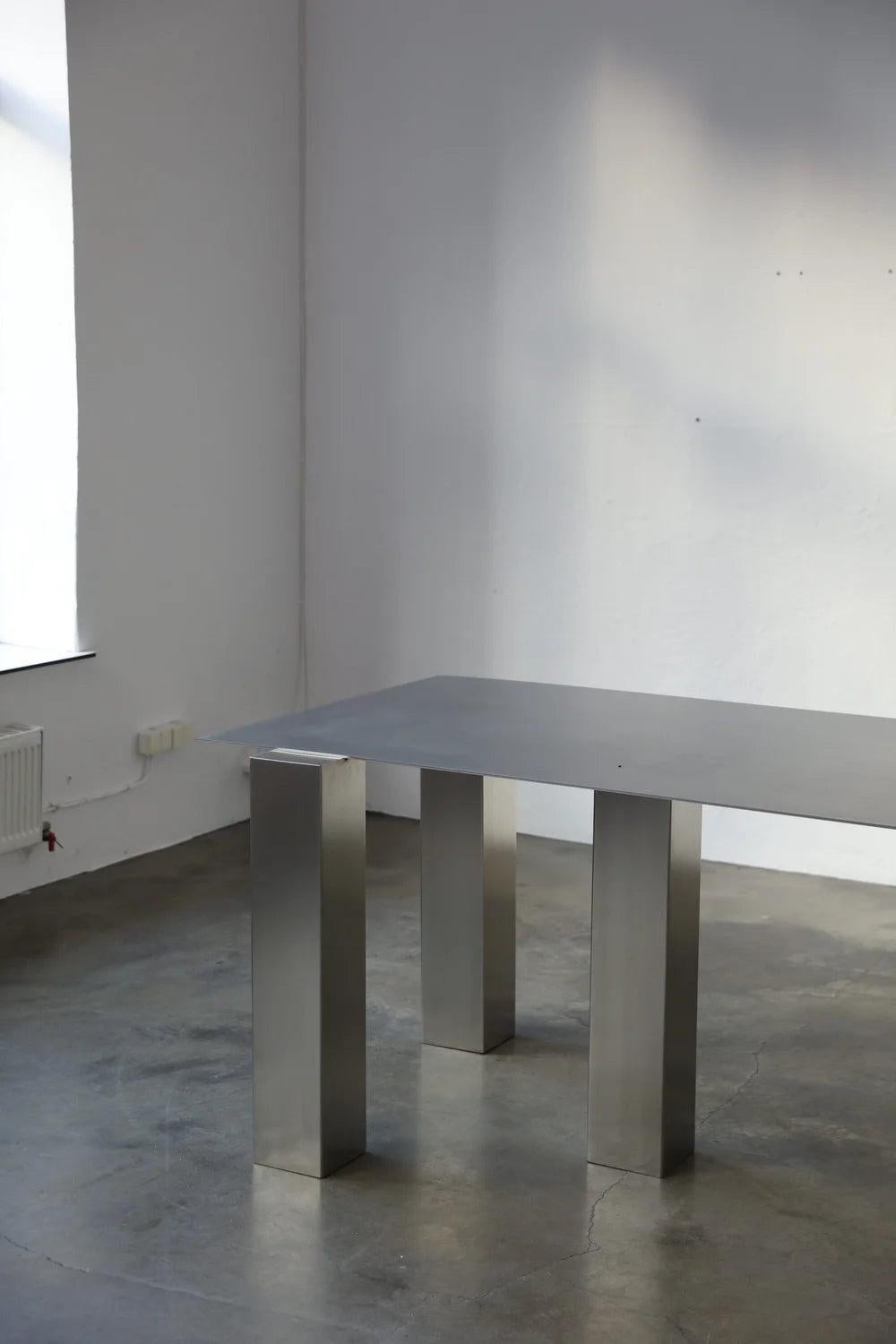 Steel Metal desk or dinning table 