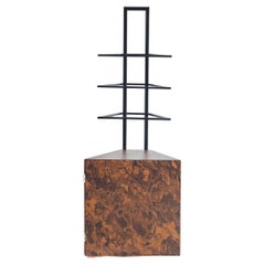 Atrio, estantería de madera y metal, Studio Mohs