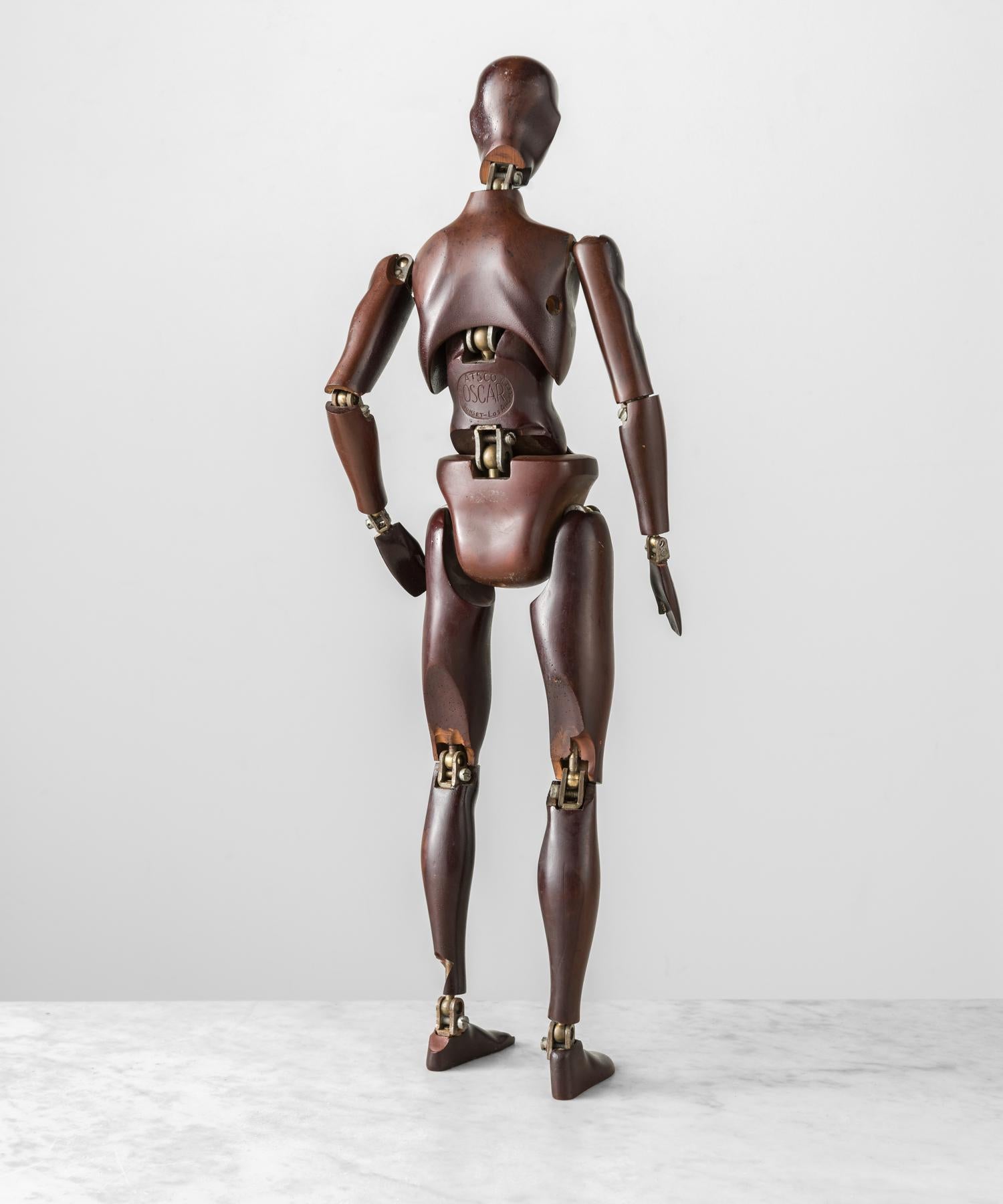 Américain Mannequin d'artiste Atsco « Oscar », Amérique, vers 1930