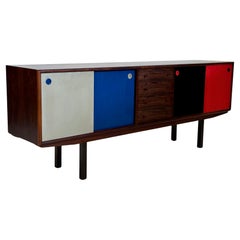 Att. Arne Vodder, Sibast Furniture, Denmark. Original rosewood sideboard.