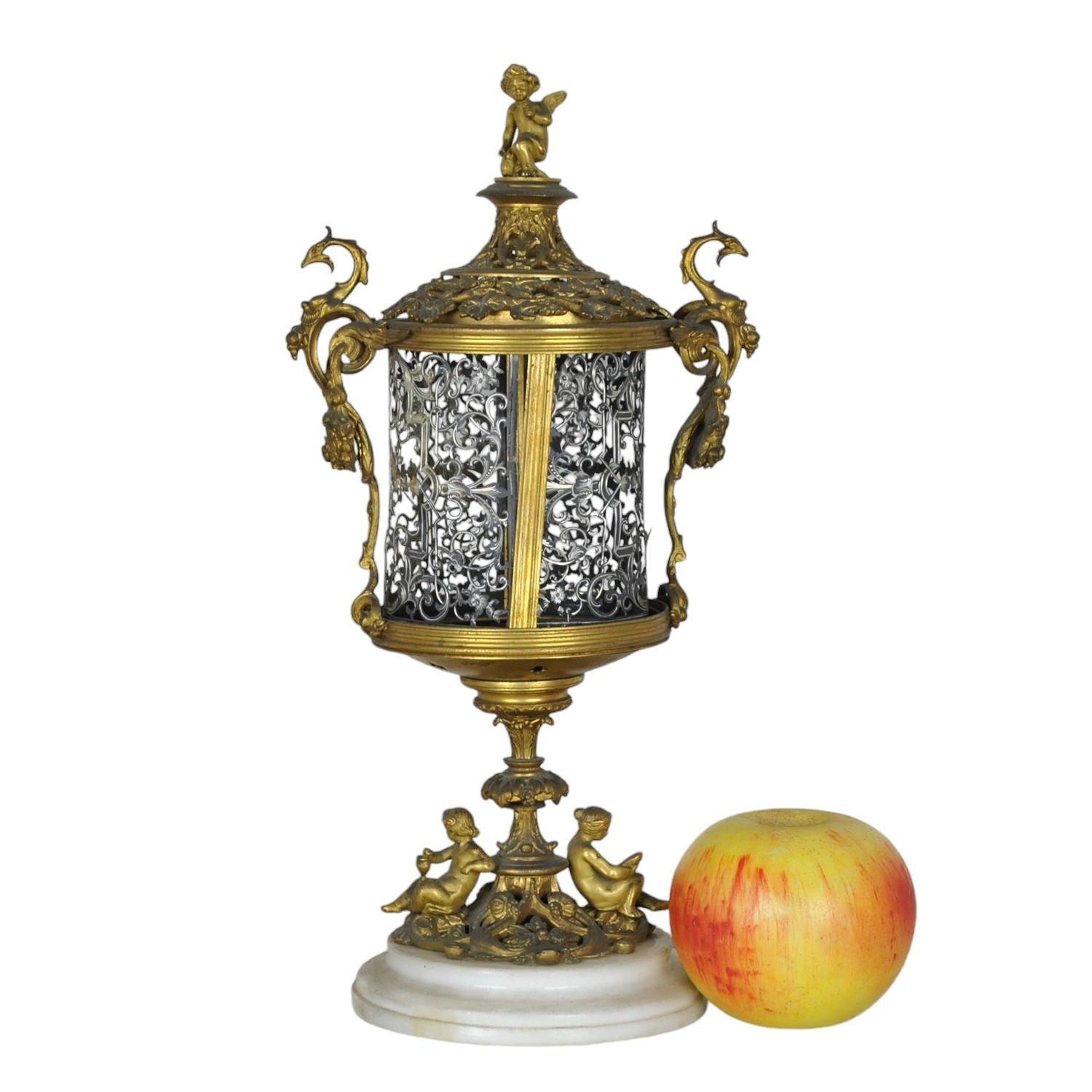 Maison Giroux, Coppa rivestita in bronzo, XIX secolo in vendita 7