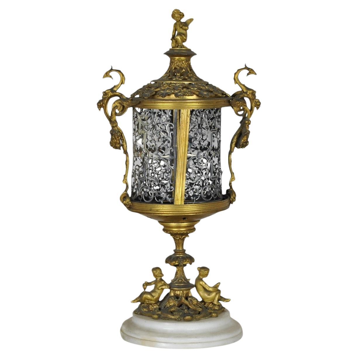 Att Maison Giroux, Copa cubierta de bronce, Siglo XIX