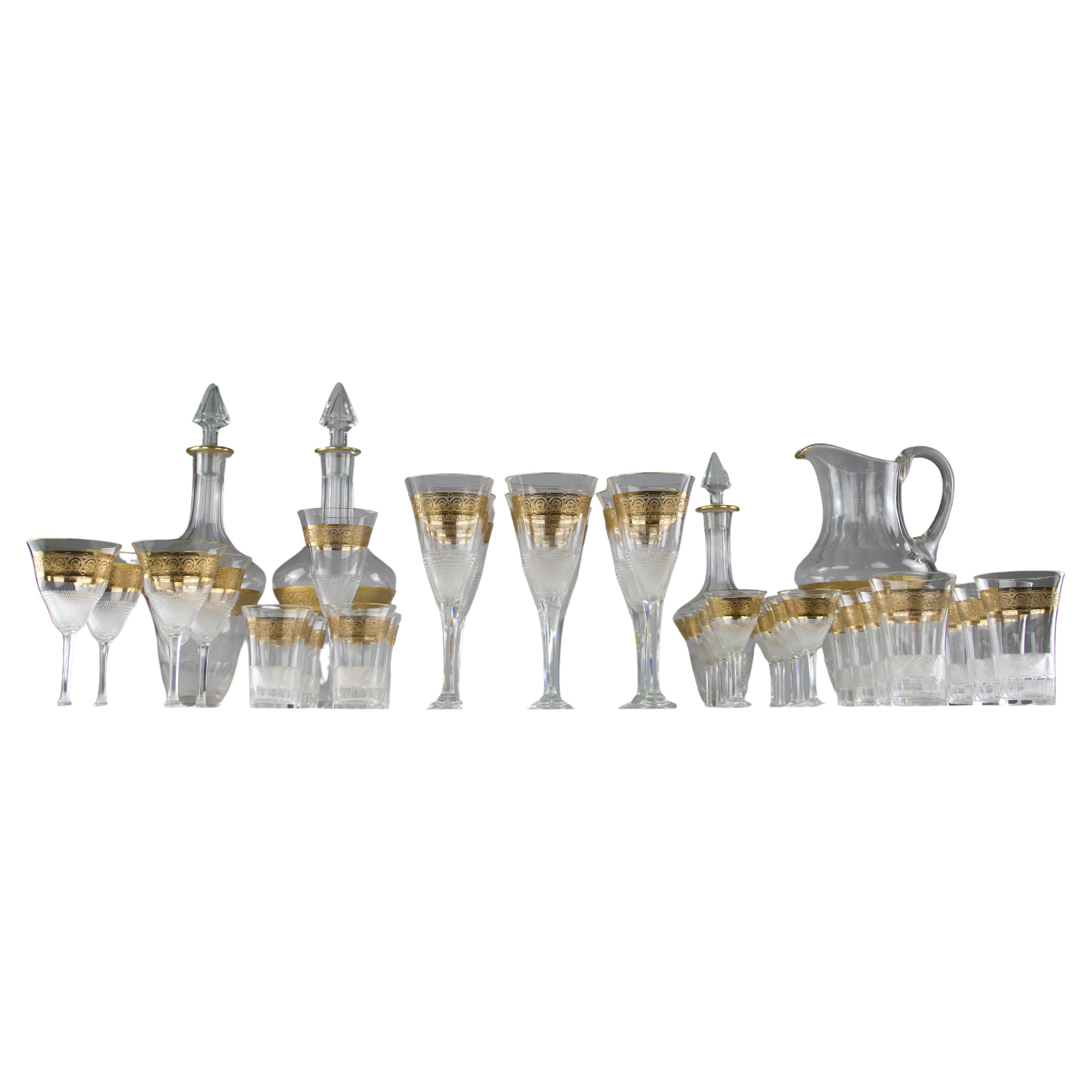 Att. Moser, Glassware Service (43 pieces), 1950s