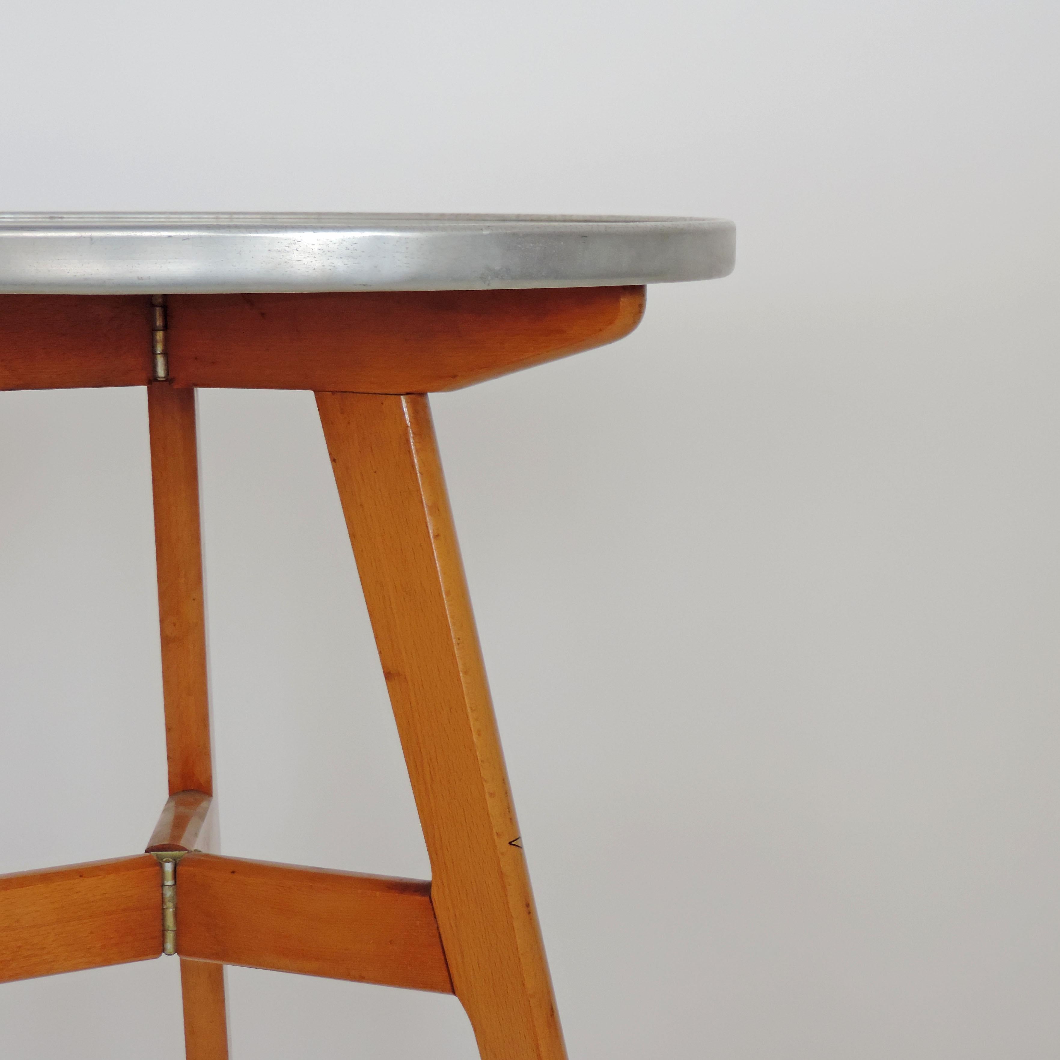 Verstellbarer Tisch von Reguitti, Italien, Gio Ponti zugeschrieben, 1950er Jahre (Italienisch) im Angebot