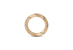 Atta Diamond Ring, 18k Recycled Gold, Champagne Diamonds by Capucine H