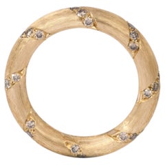 Atta Diamond Ring, 18k Recycled Gold, Champagne Diamonds by Capucine H