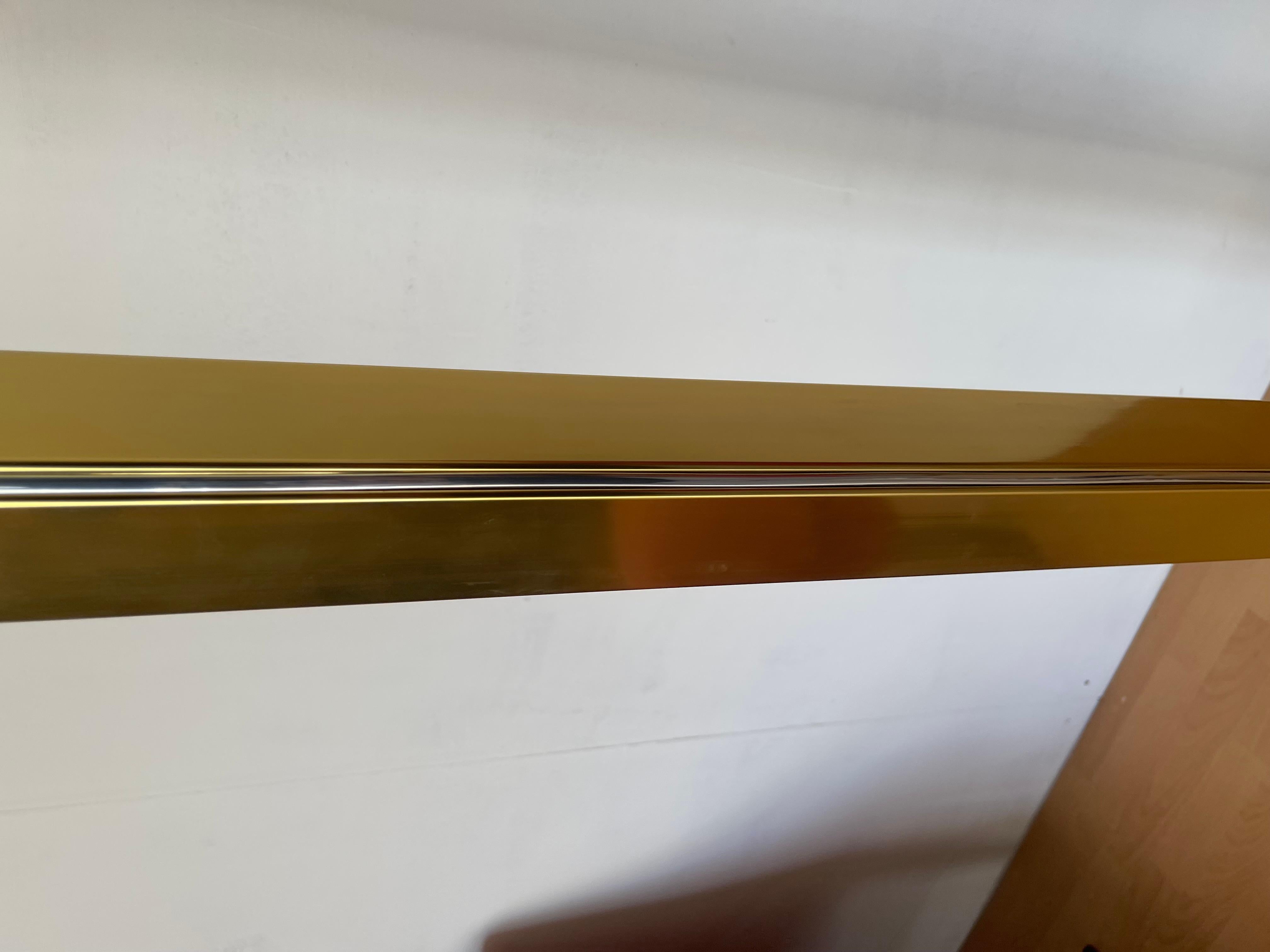 Attacapanni in ottone design belgo chrom vintage anni '90 (Neoklassisches Revival) im Angebot