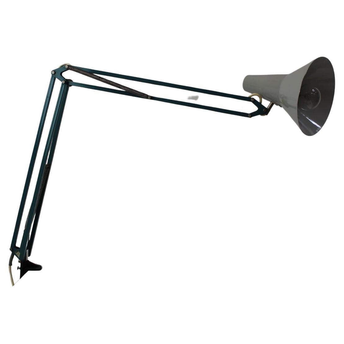 Attachable, Adjustable Table Lamp by NAPAKO, Czechoslovakia, 1960s For Sale