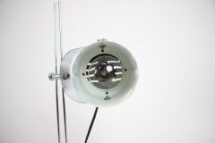 Attachable Chrome Table Lamp by Stanislav Indra for Combi Lux, 1970's.