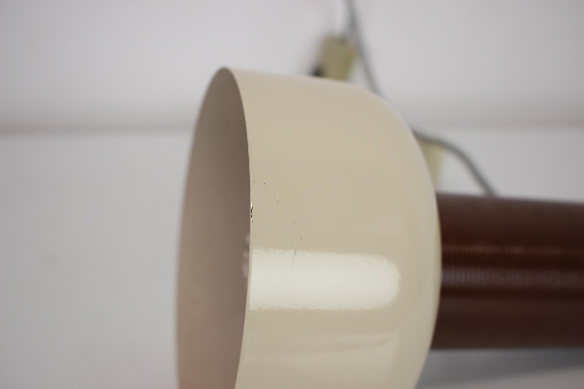 Attachable Table Lamp Designed by Hurka for Napako, 1970's, Czechoslovakia For Sale 2