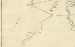 Attack Plan of Douay Fortress, France, 1710 Siege – Brussels c.1720 Map