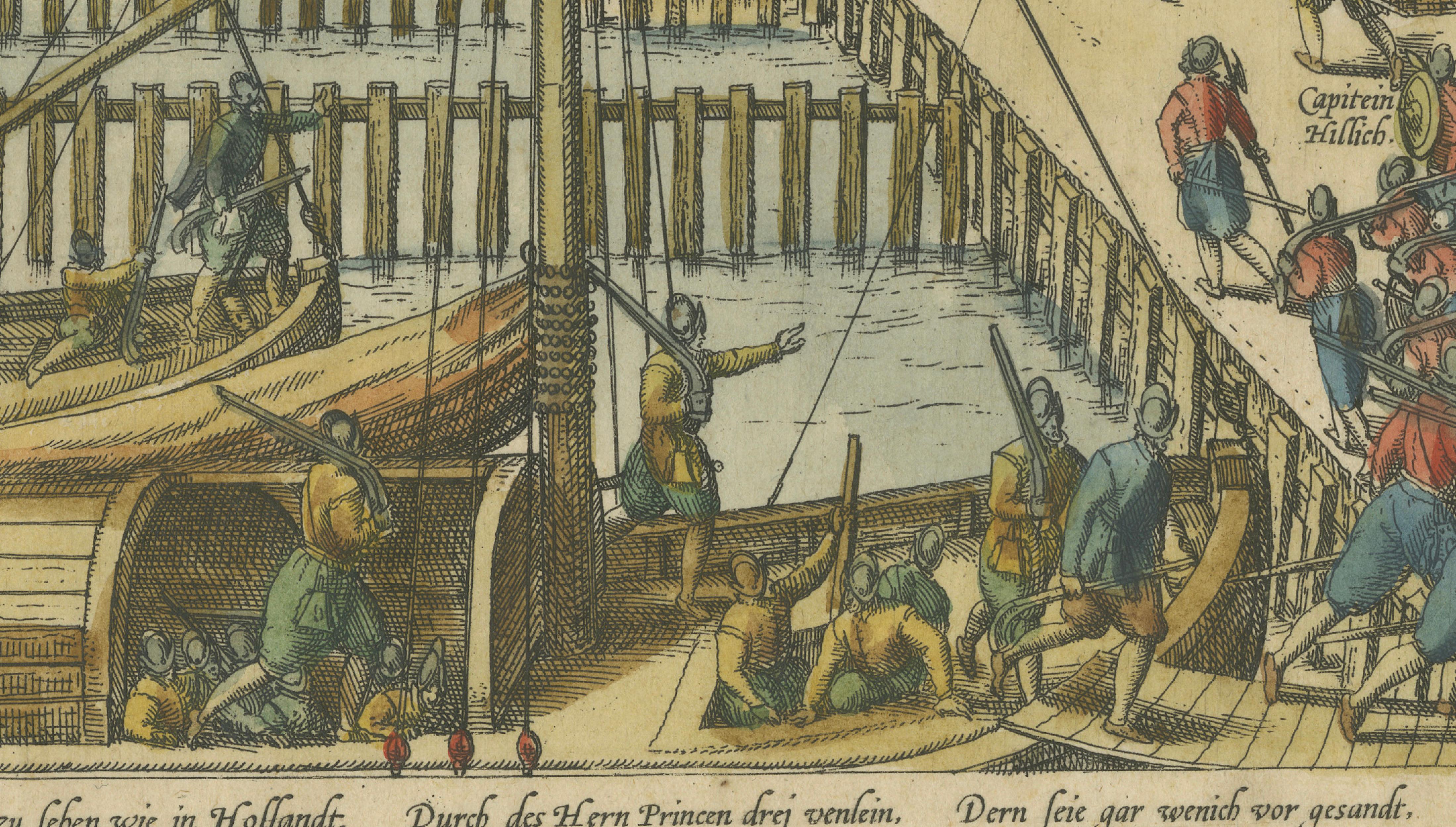 Attempt to Seize Amsterdam, 1577 — Haarlemmerpoort Assault, Hogenberg
