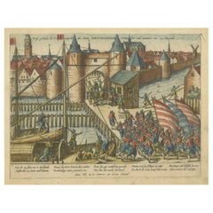 Attempt to Seize Amsterdam, 1577 — Haarlemmerpoort Assault, Hogenberg