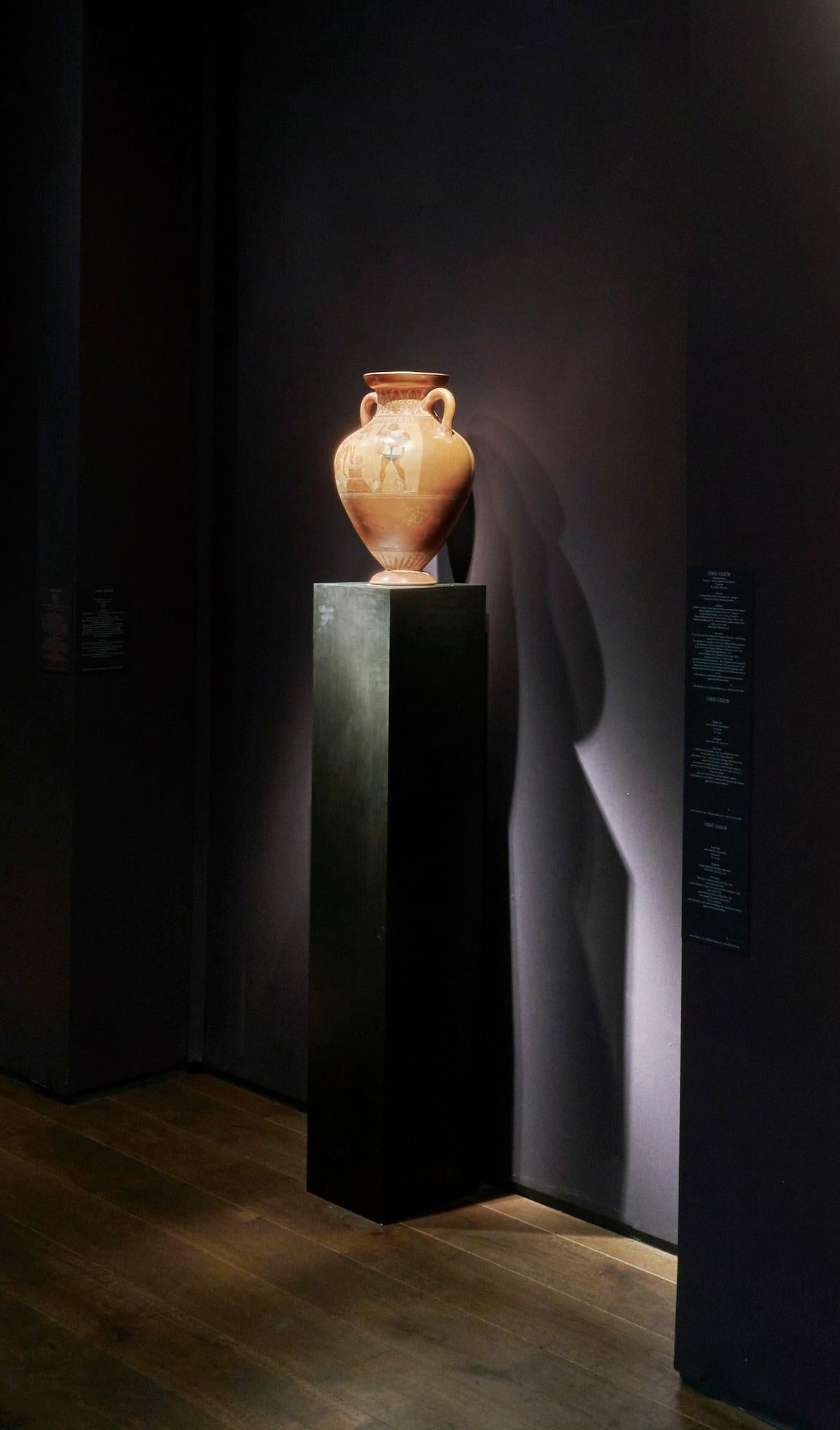 Attic Black Figure Amphora In Fair Condition In London, GB