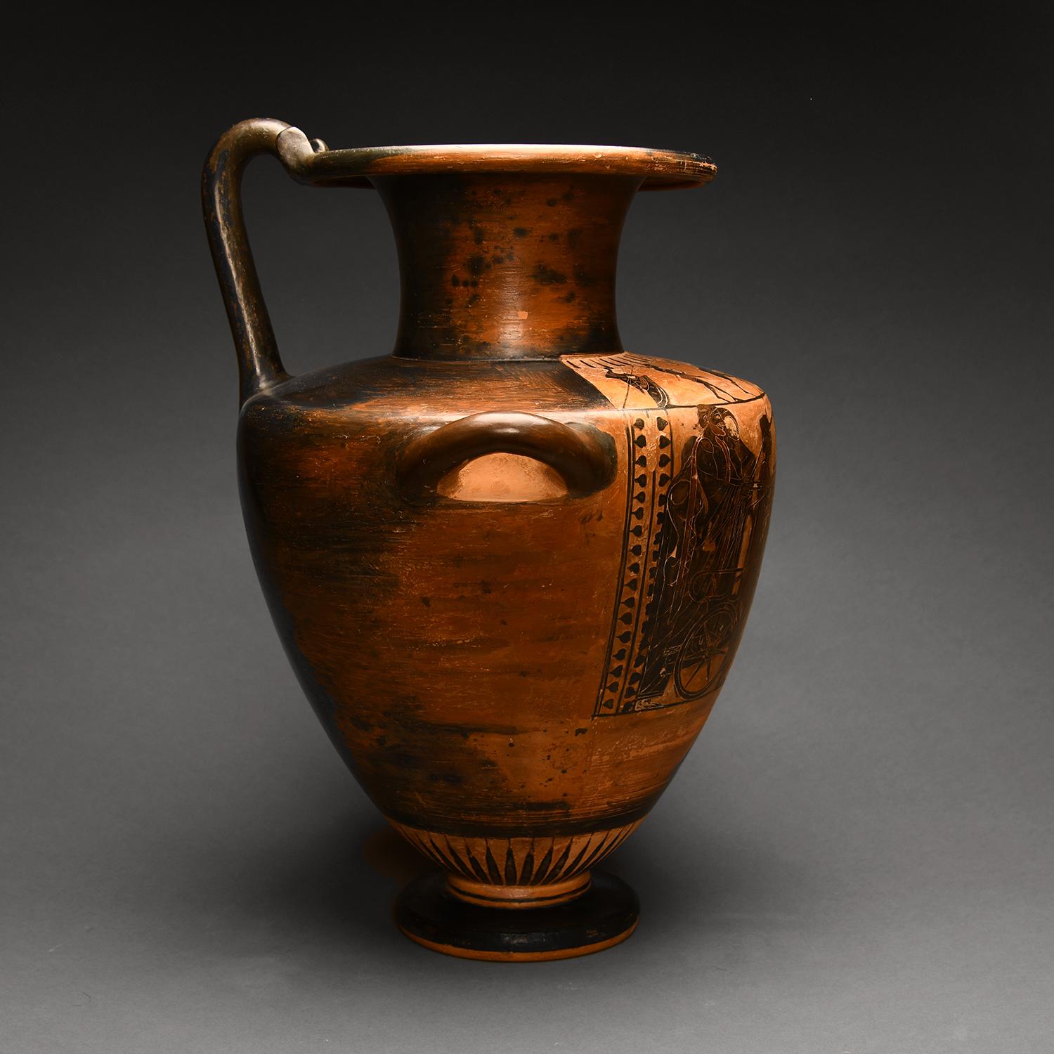 Grec Attic Black-Figured Hydria en vente