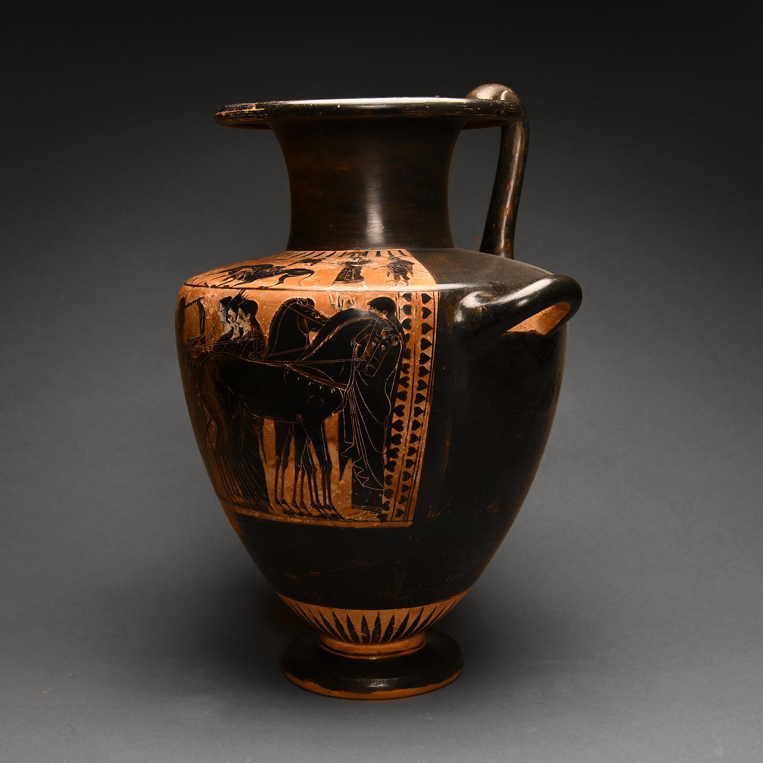 Cuit Attic Black-Figured Hydria en vente