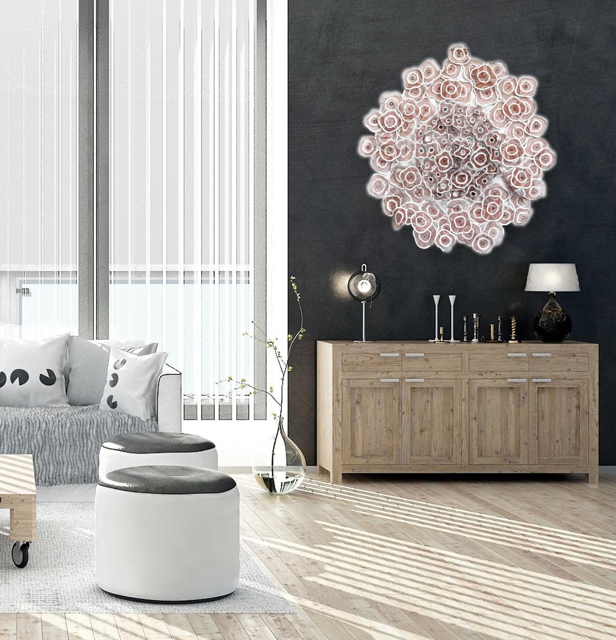Aeris-Tarim  -  Original Three-Dimensional Wall Art - Contemporary Sculpture by Atticus Adams