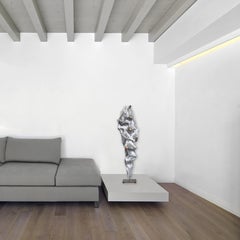Columnar I -  Original Silver Sculpture