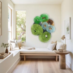 Combahee 3 Sisters - Large Sculptural Abstract Three-Dimensional Wall Artwork