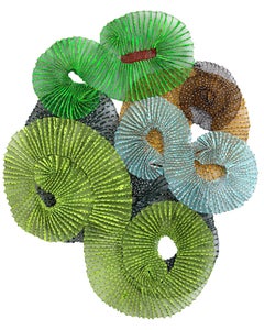 Combahee 3 Sisters - Large Sculptural Abstract Three-Dimensional Wall Artwork