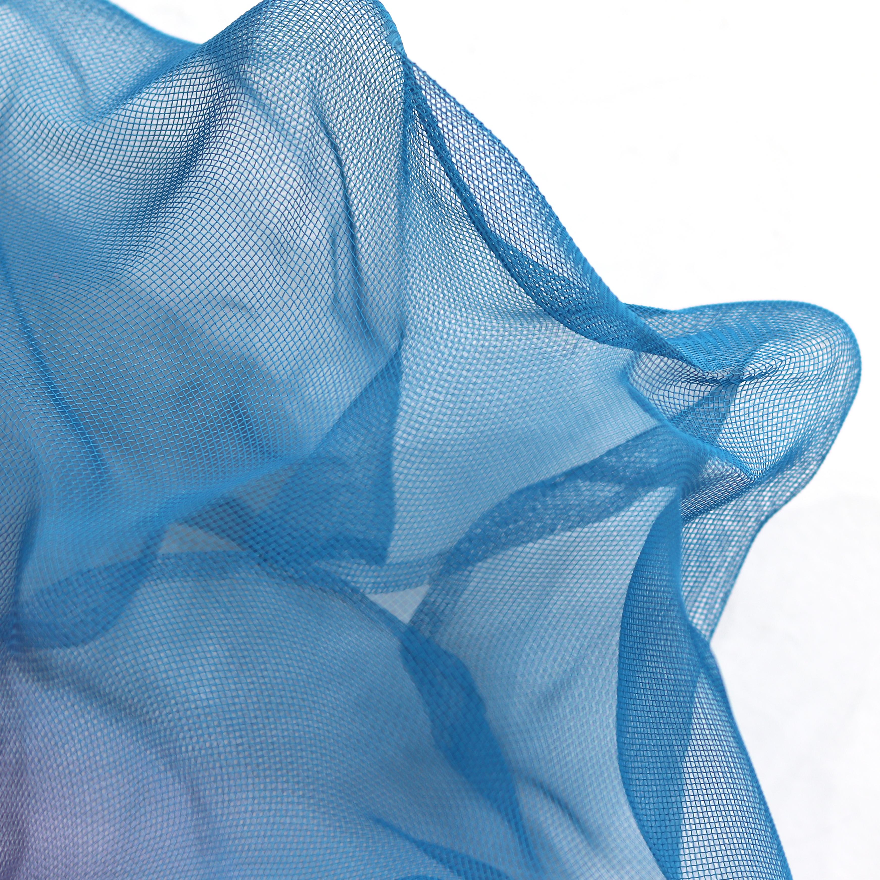 Cotton Candy Cumulus Azur - Original Lightweight Blue 3-D Metal Sculpture 2