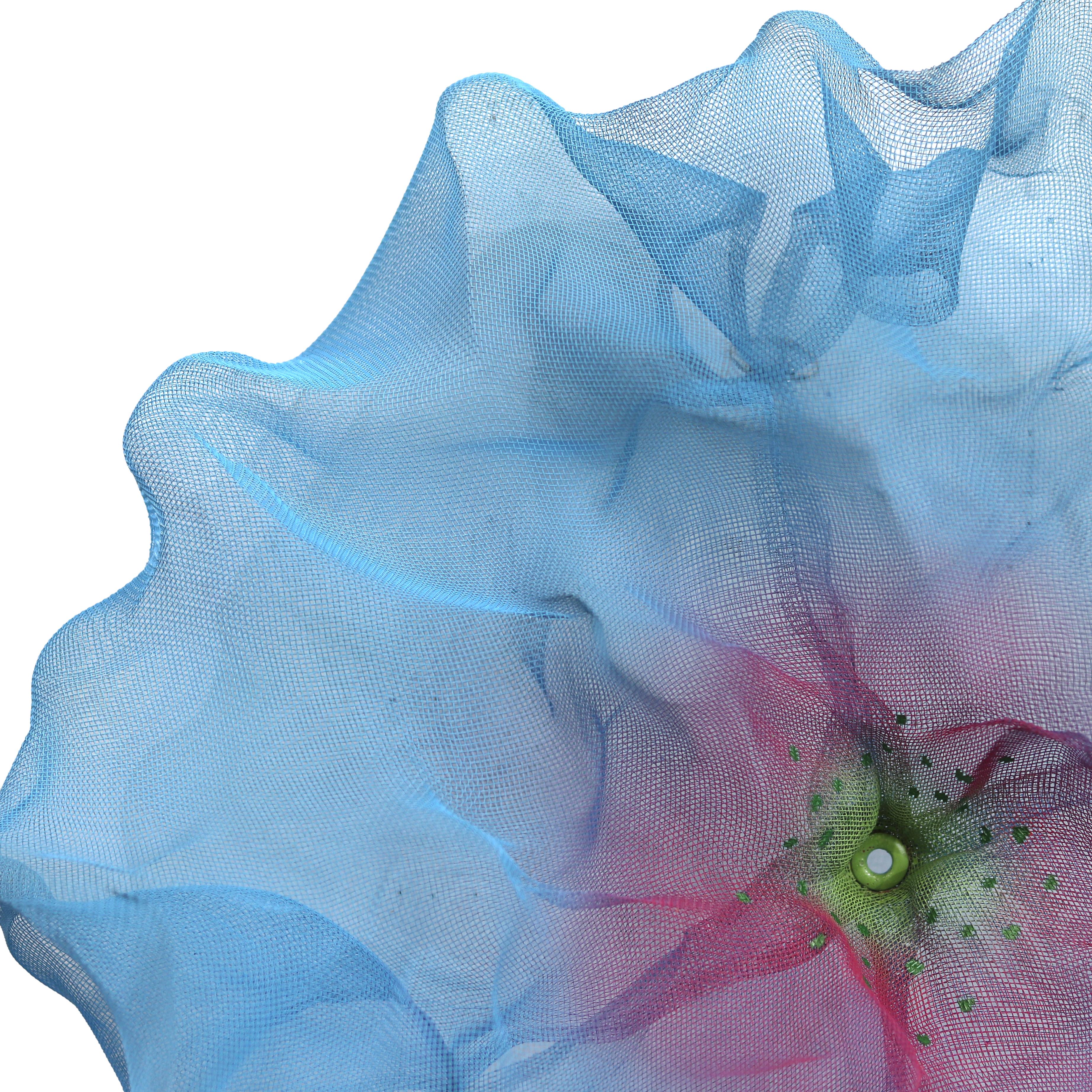 Cotton Candy Cumulus Berry Blue - Original Three-Dimensional Sculptural Wall Art For Sale 6