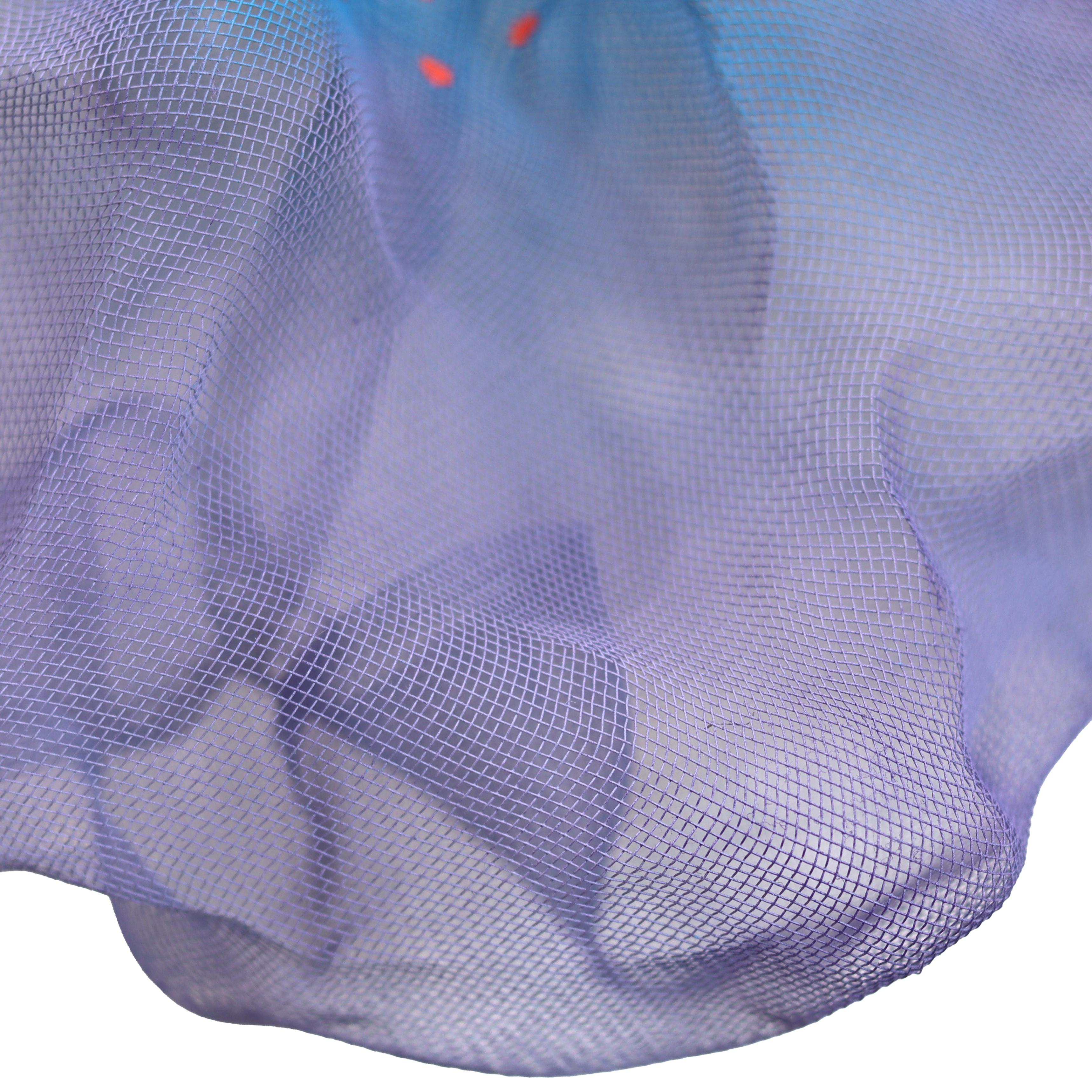 Cotton Candy Cumulus Blue Purple Orange - Abstract Three-Dimensional Wall Art For Sale 4