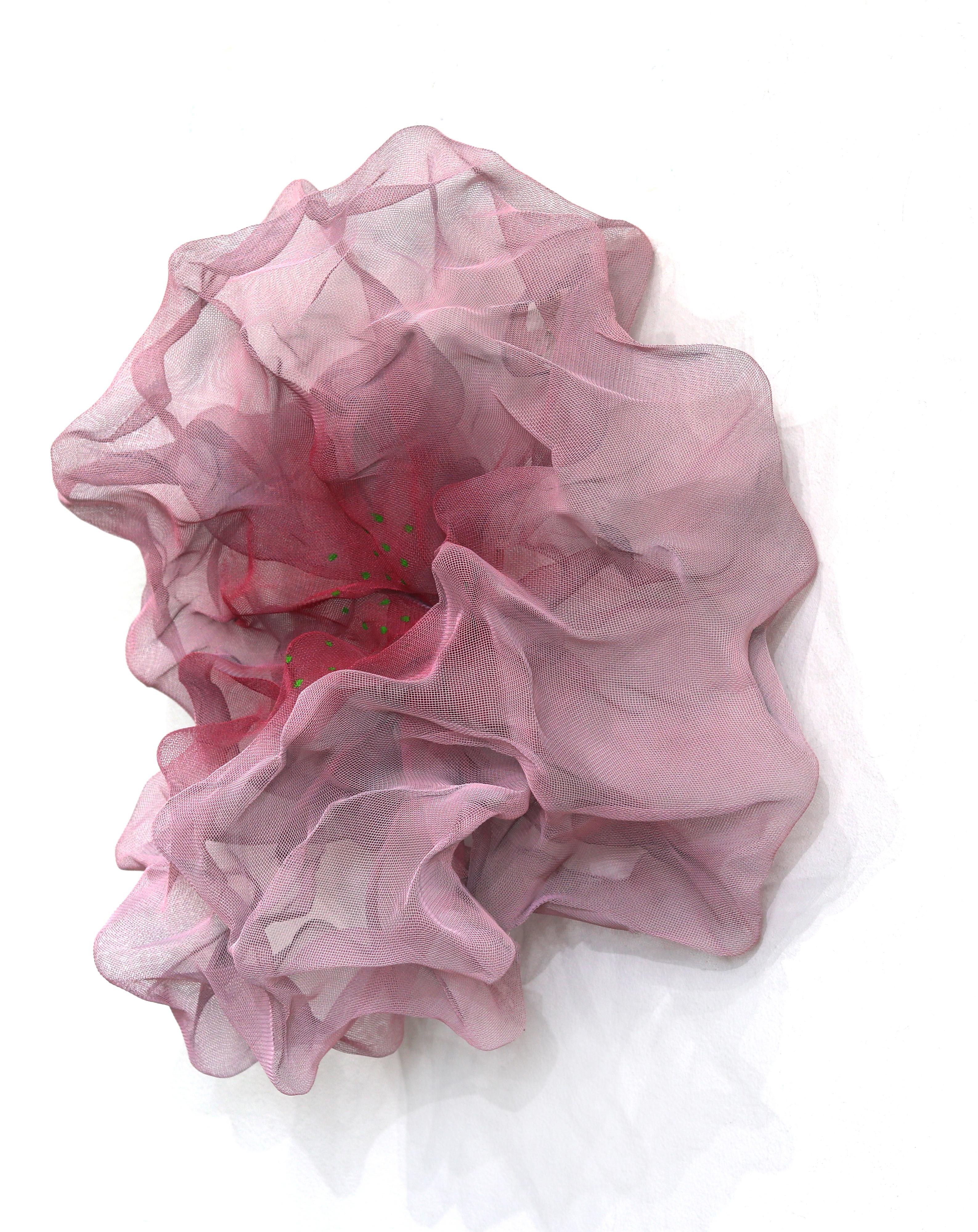Cotton Candy Cumulus Bubblegum II - Escultura metálica 3D ligera y original 4