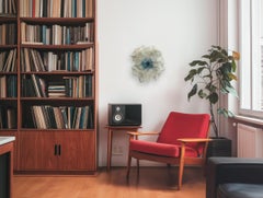 Barbe à papa Cumulus Gooseberry - Œuvre d'art murale originale en trois dimensions