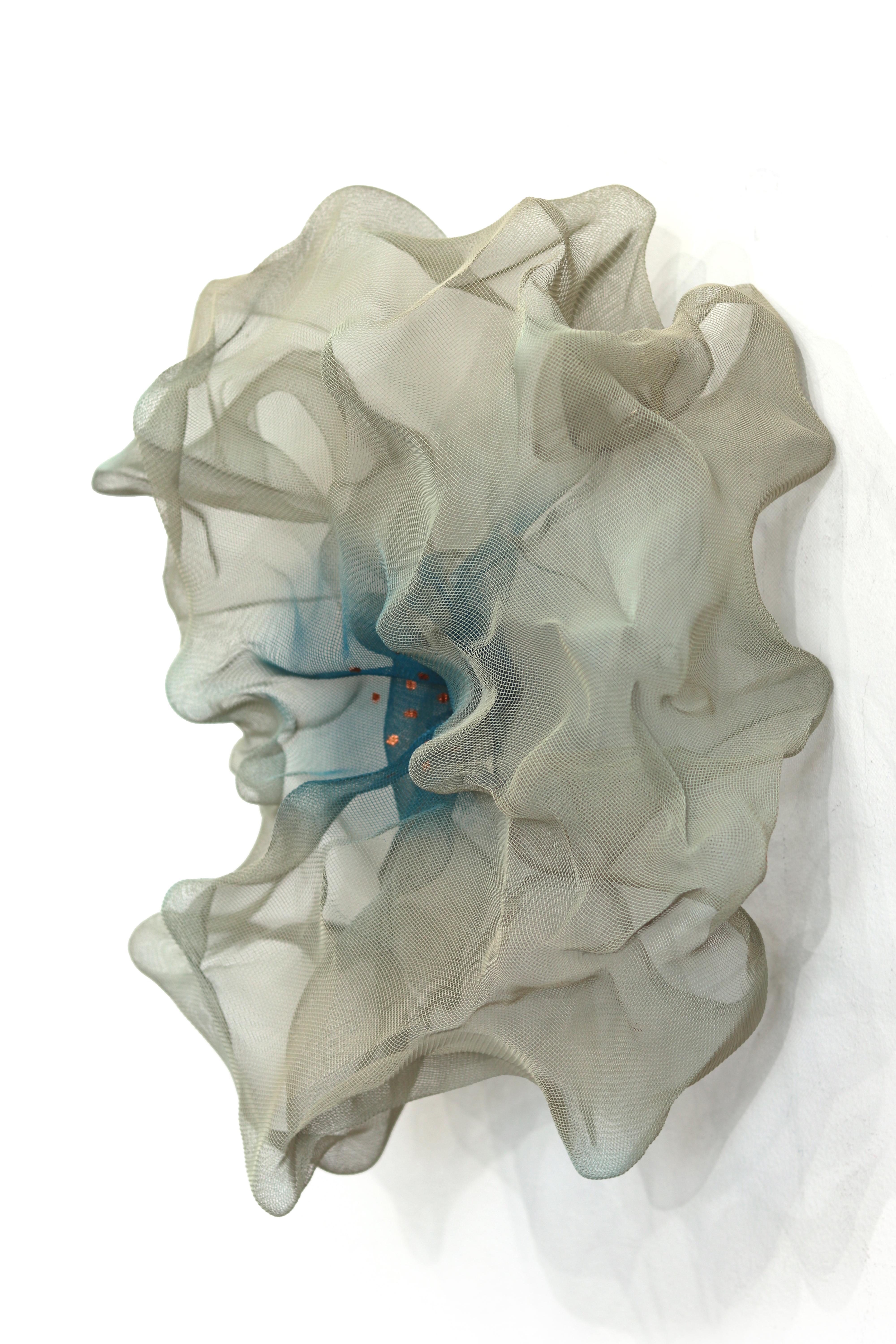 Cotton Candy Cumulus Gooseberry - Original Three-Dimensional Wall Artwork For Sale 1