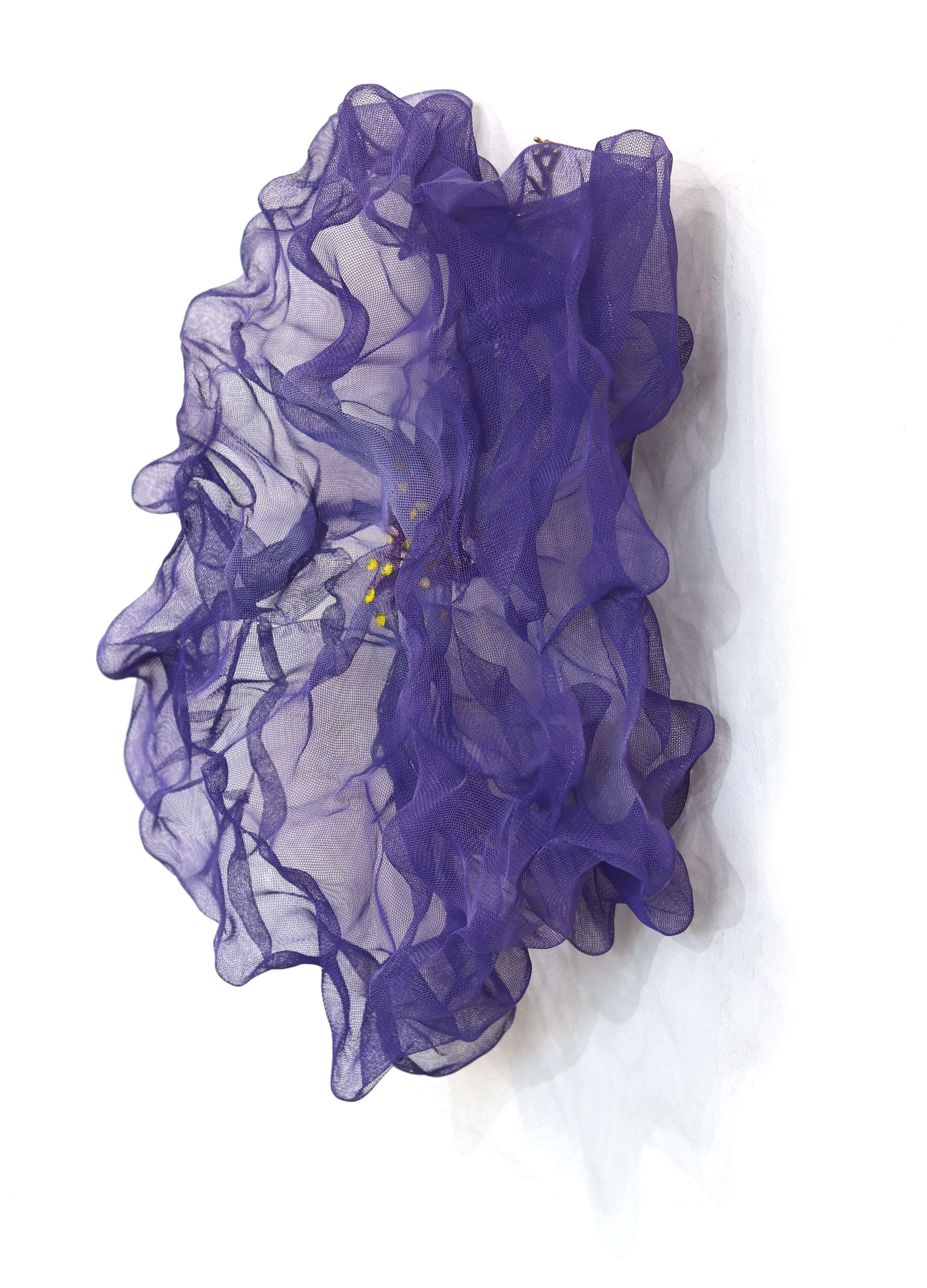 Cotton Candy Cumulus Grape - Contemporary Abstract Three-Dimensional Wall Art For Sale 2