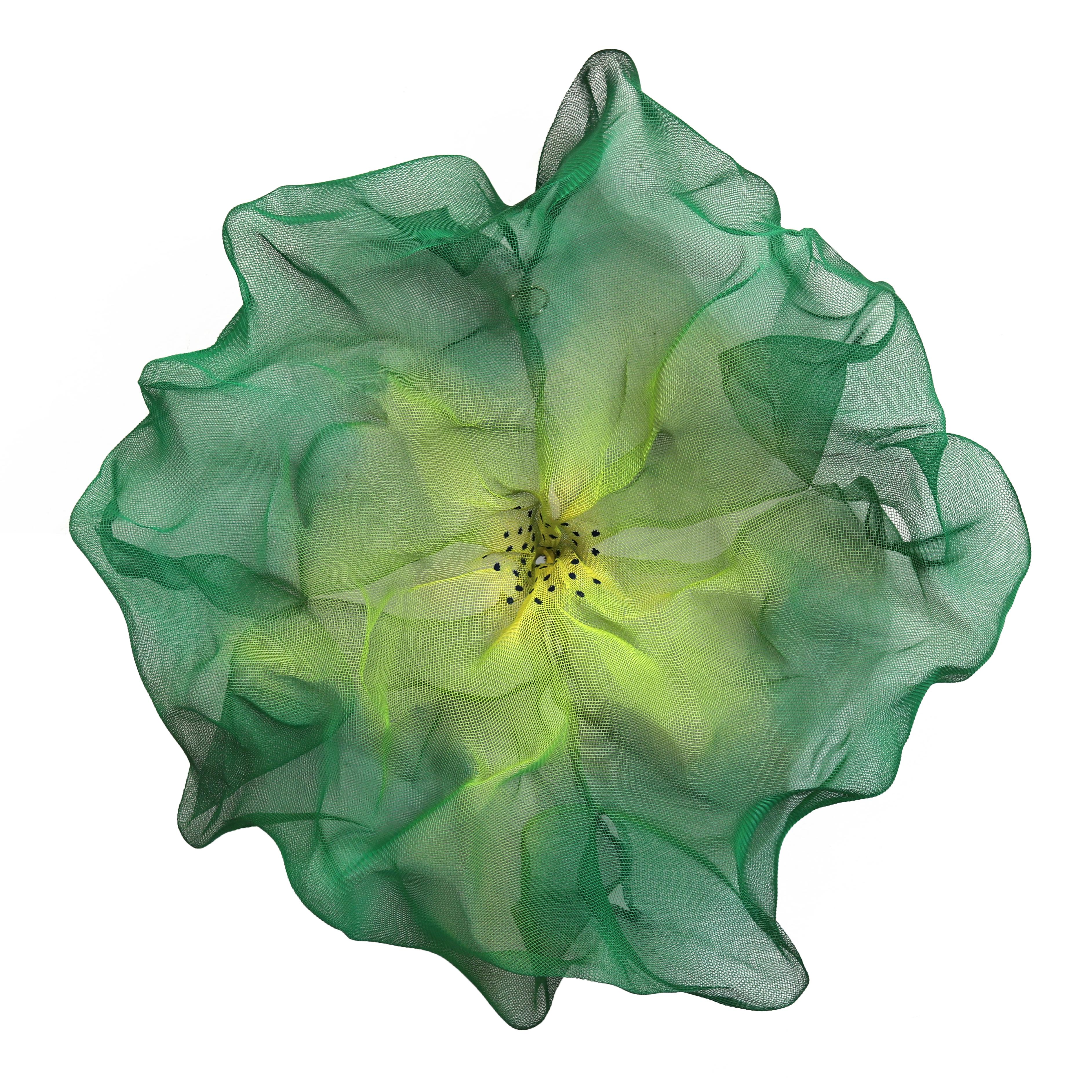 Atticus Adams Abstract Sculpture - Cotton Candy Cumulus Green Apple - Original Three-Dimensional Sculpture Wall Art