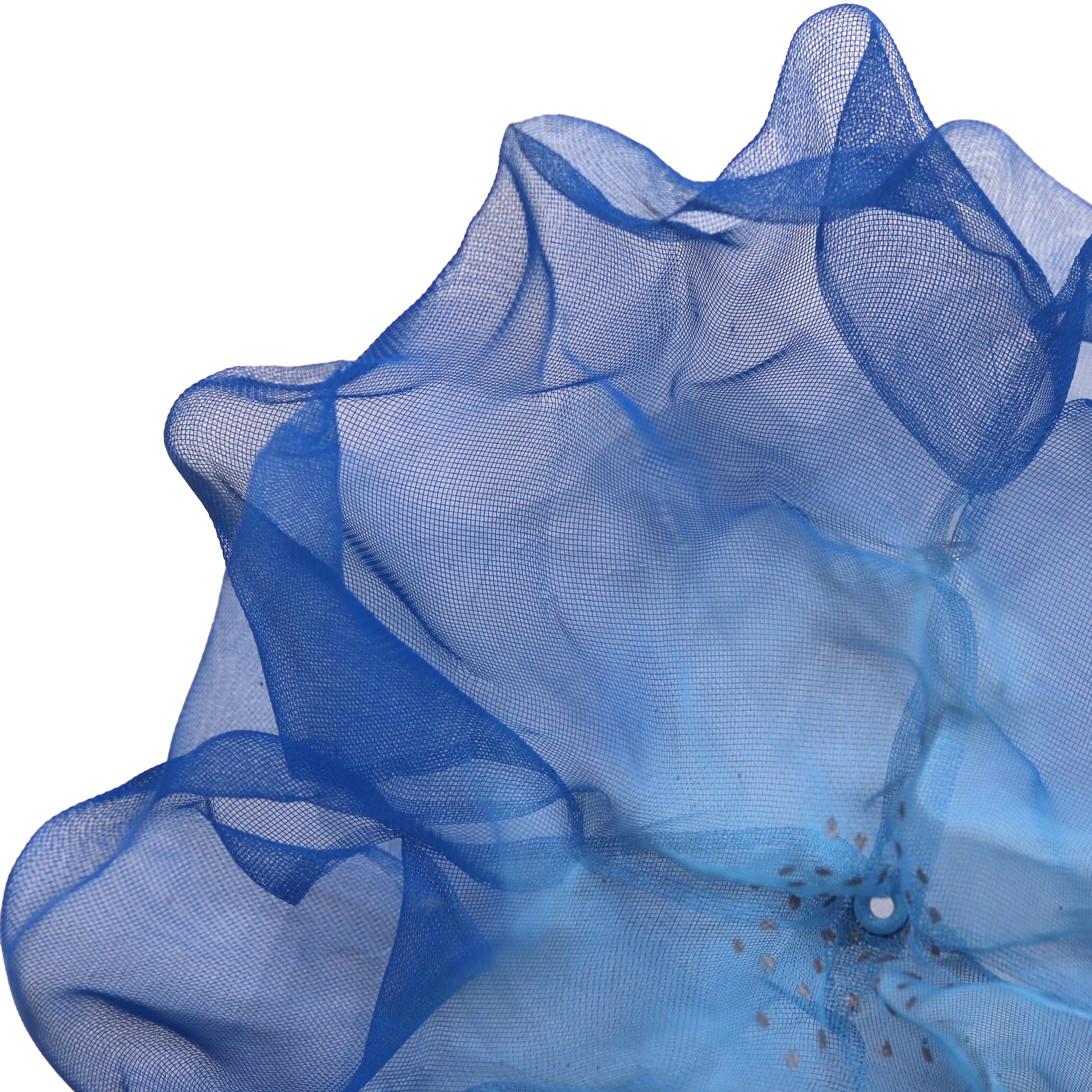 Cotton Candy Cumulus Gum Drop - Original Blue Three-Dimensional Wall Artwork For Sale 6