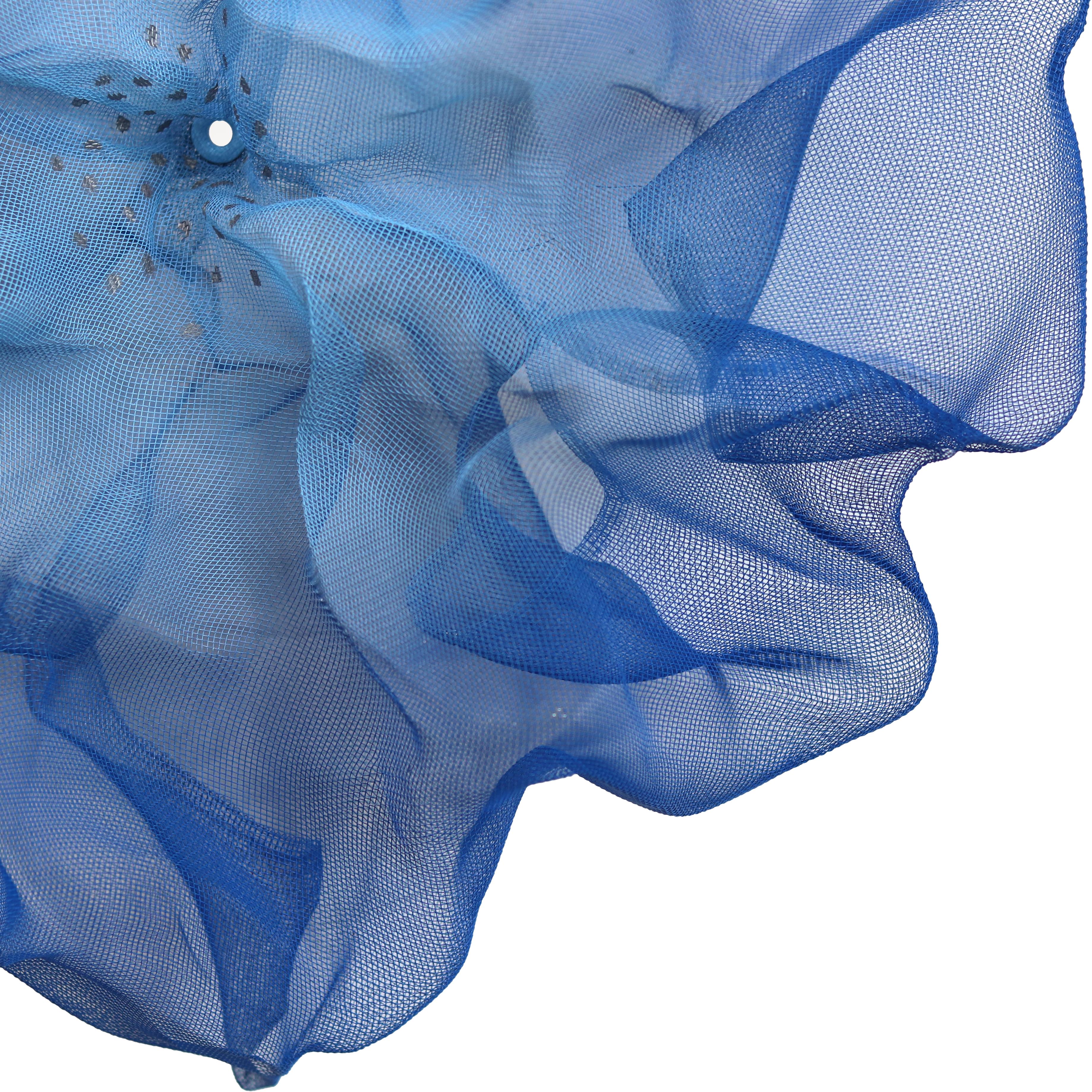 Cotton Candy Cumulus Gum Drop - Original Blue Three-Dimensional Wall Artwork For Sale 3