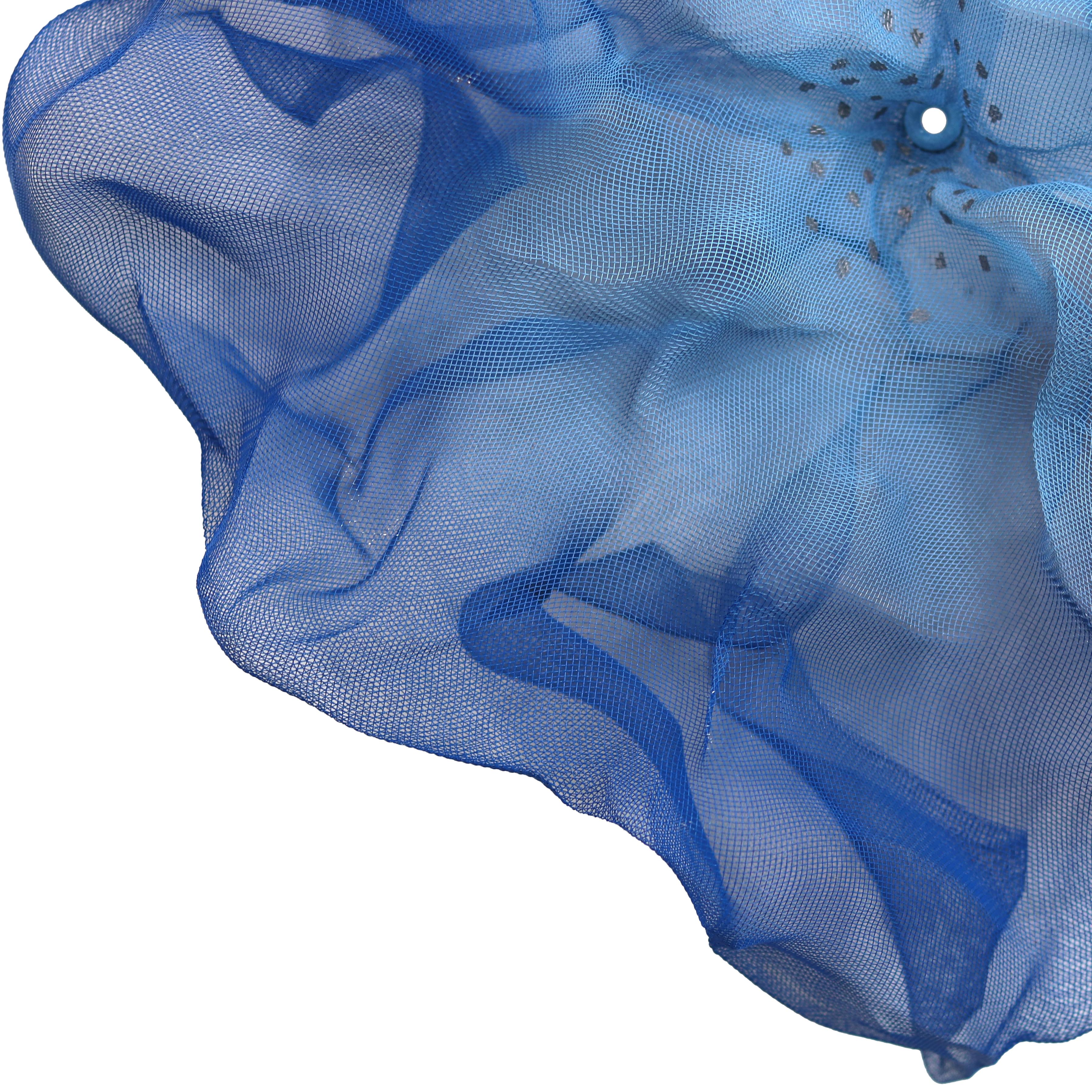 Cotton Candy Cumulus Gum Drop - Original Blue Three-Dimensional Wall Artwork For Sale 5
