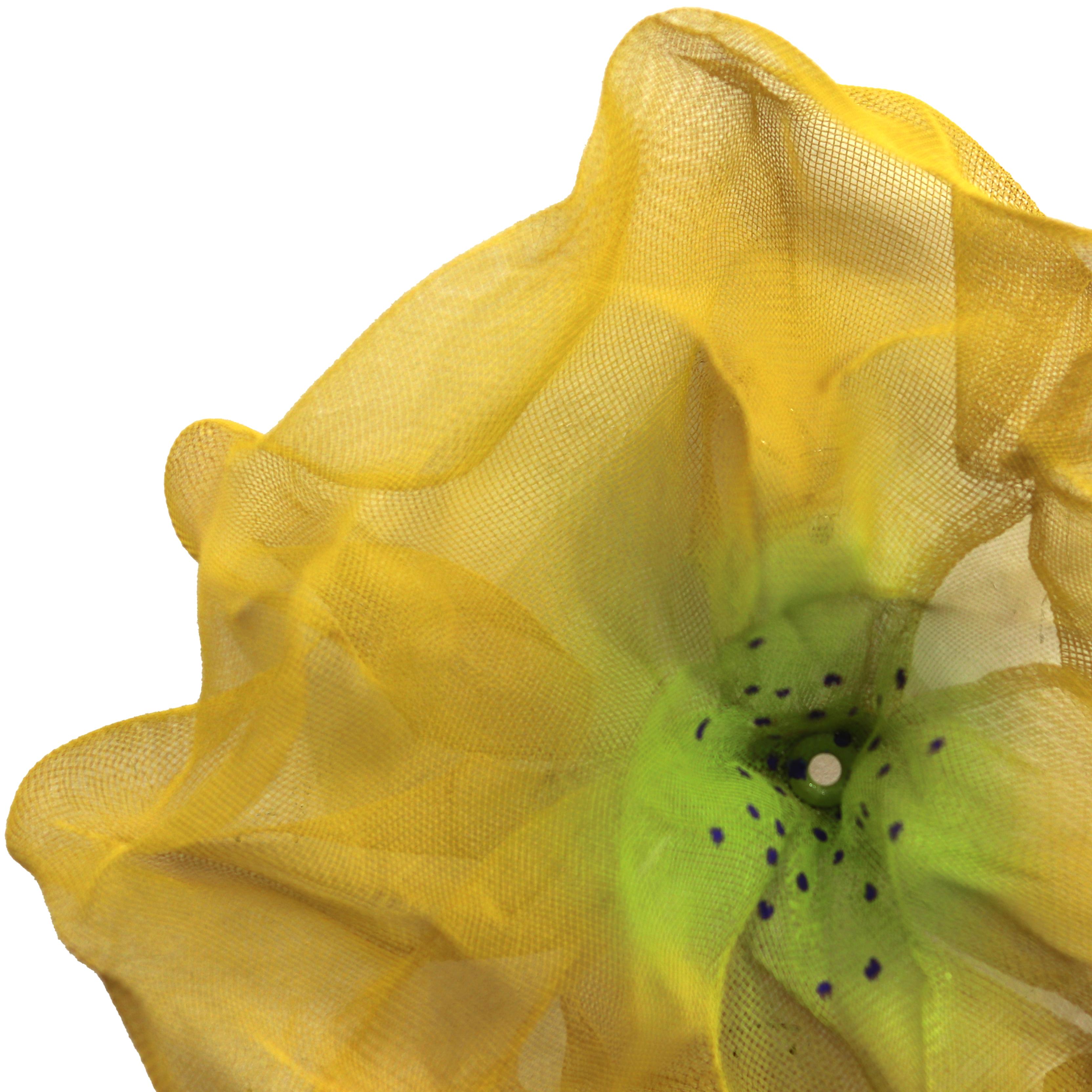 Cotton Candy Cumulus Lemon Lime - Original Yellow Three-Dimensional Wall Artwork For Sale 5