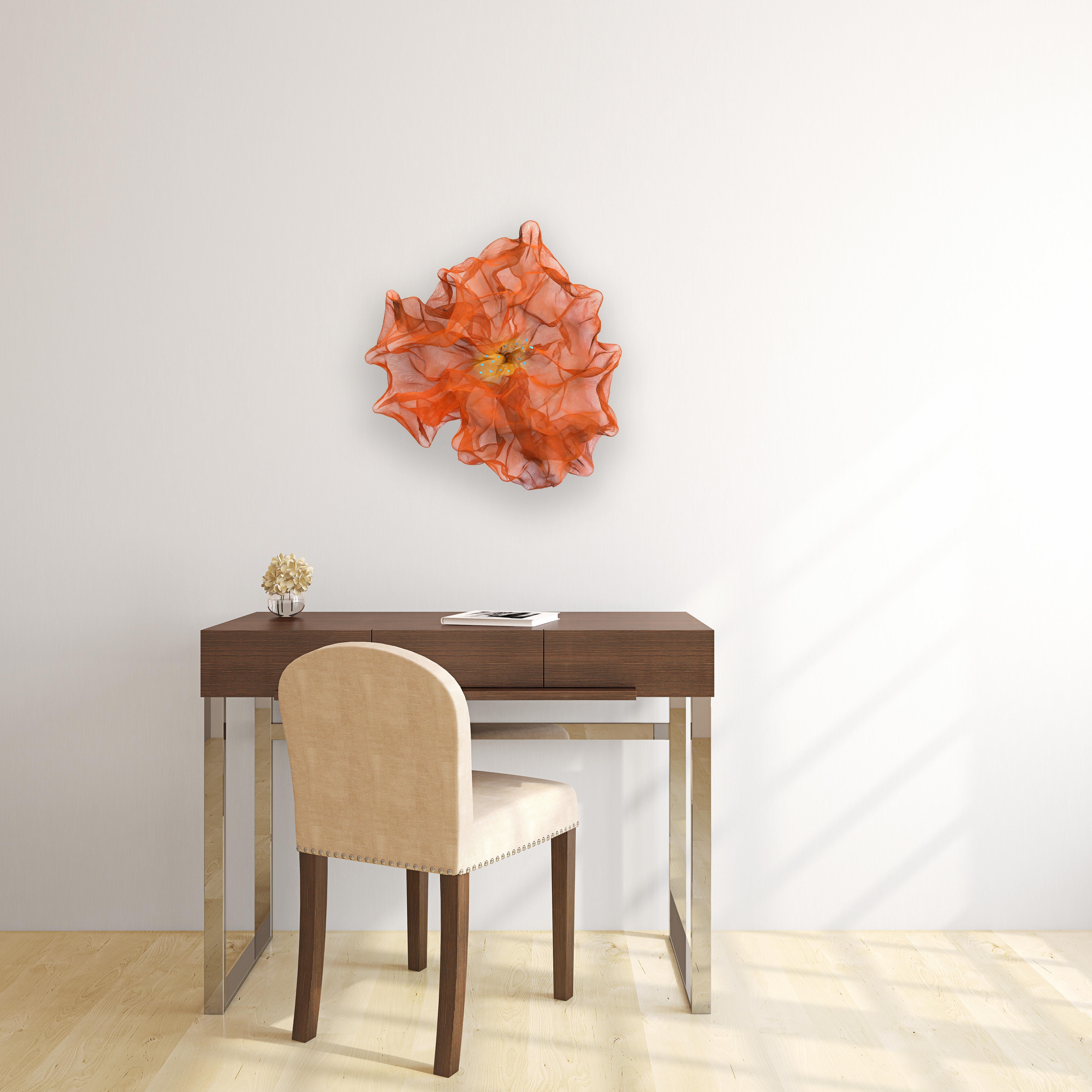 Cotton Candy Cumulus Marmalade - Original Lightweight 3-D Metal Sculpture 3