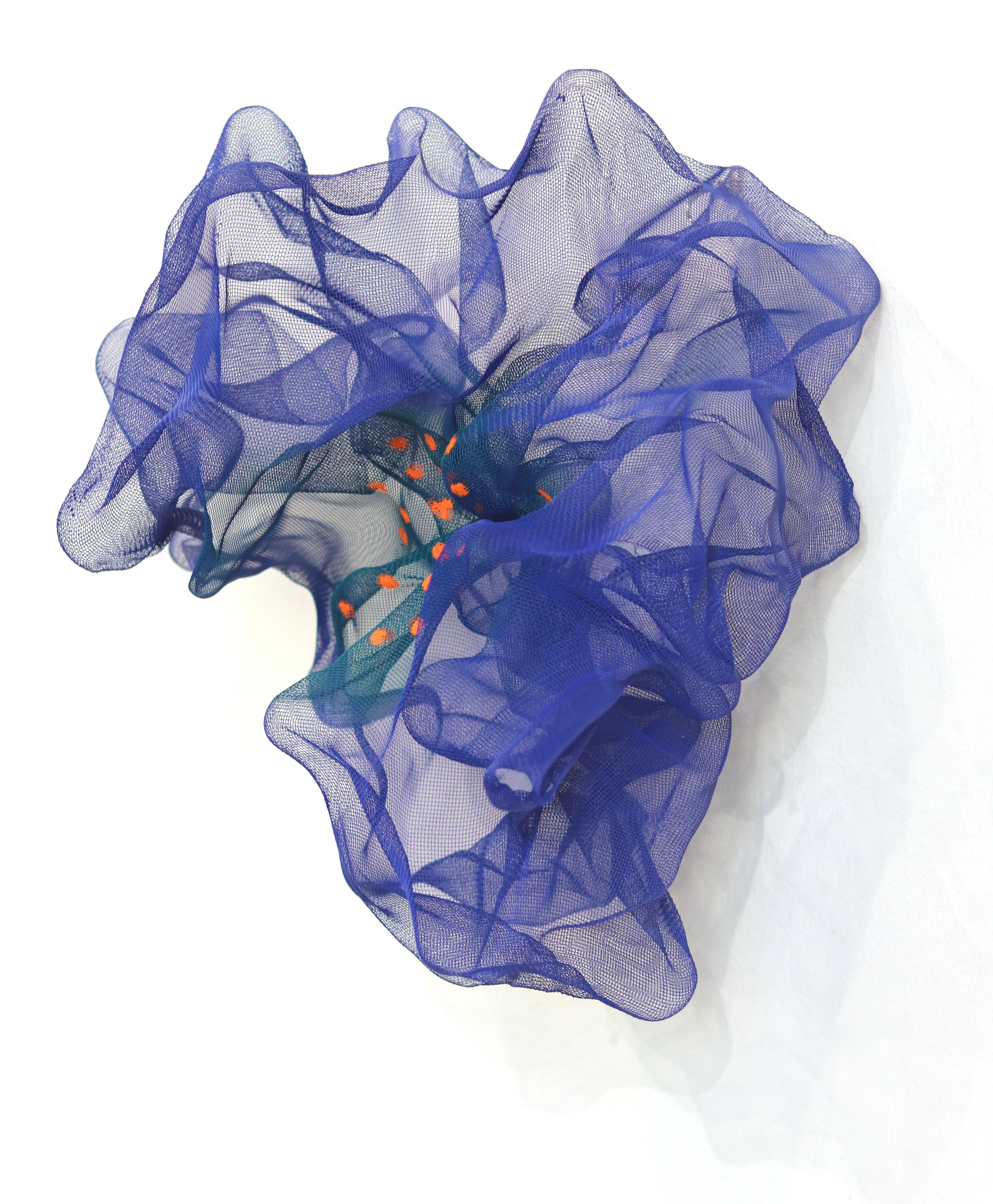 Cotton Candy Cumulus Mountainberry - Original Three-Dimensional Wall Art - Purple Abstract Sculpture by Atticus Adams