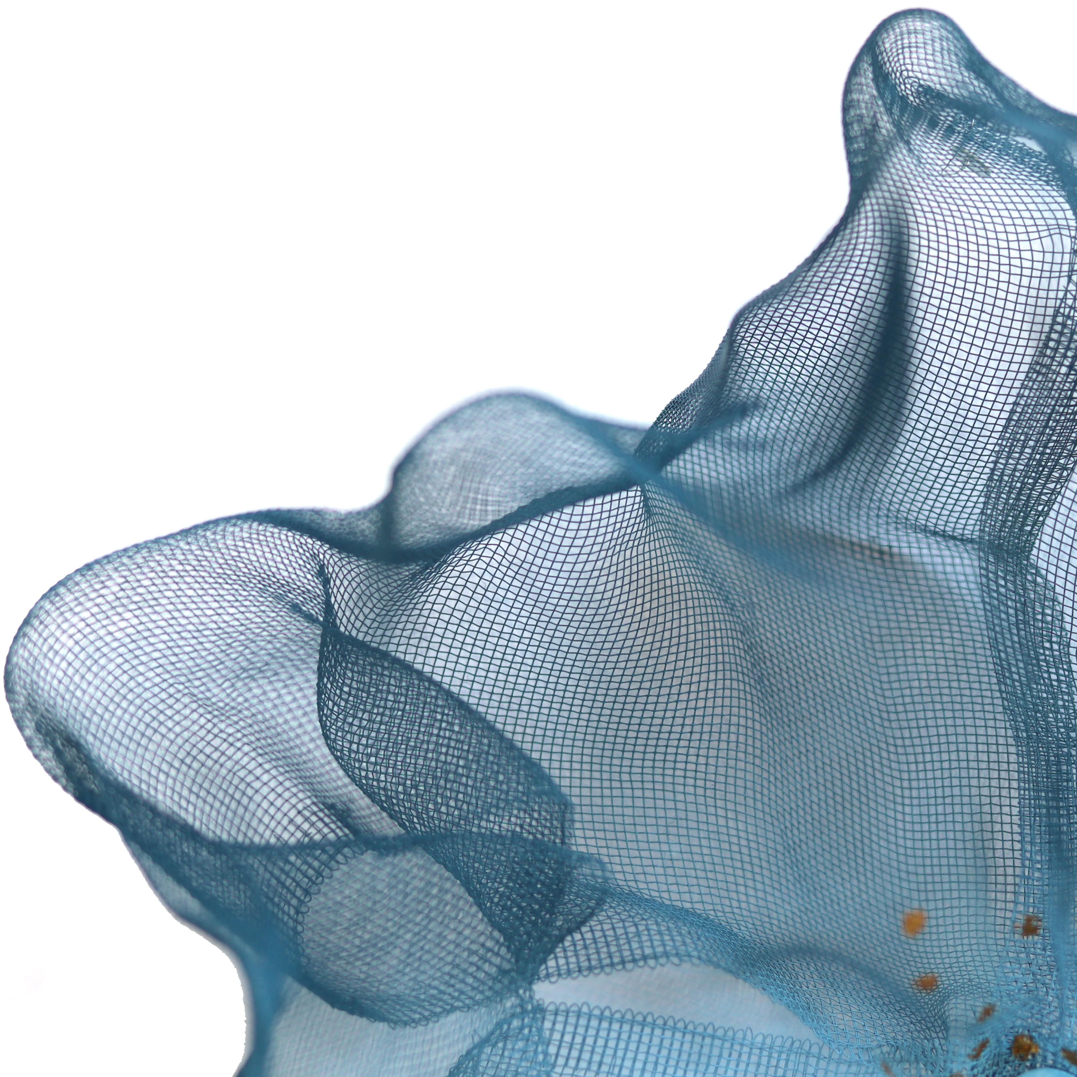 Atticus Adams' organically composed modern metal sculptures embody the transformative power of art, illustrating the creation of beauty, meaning, and emotional impact from industrial materials. Using mostly aluminum mesh—generally found in screen